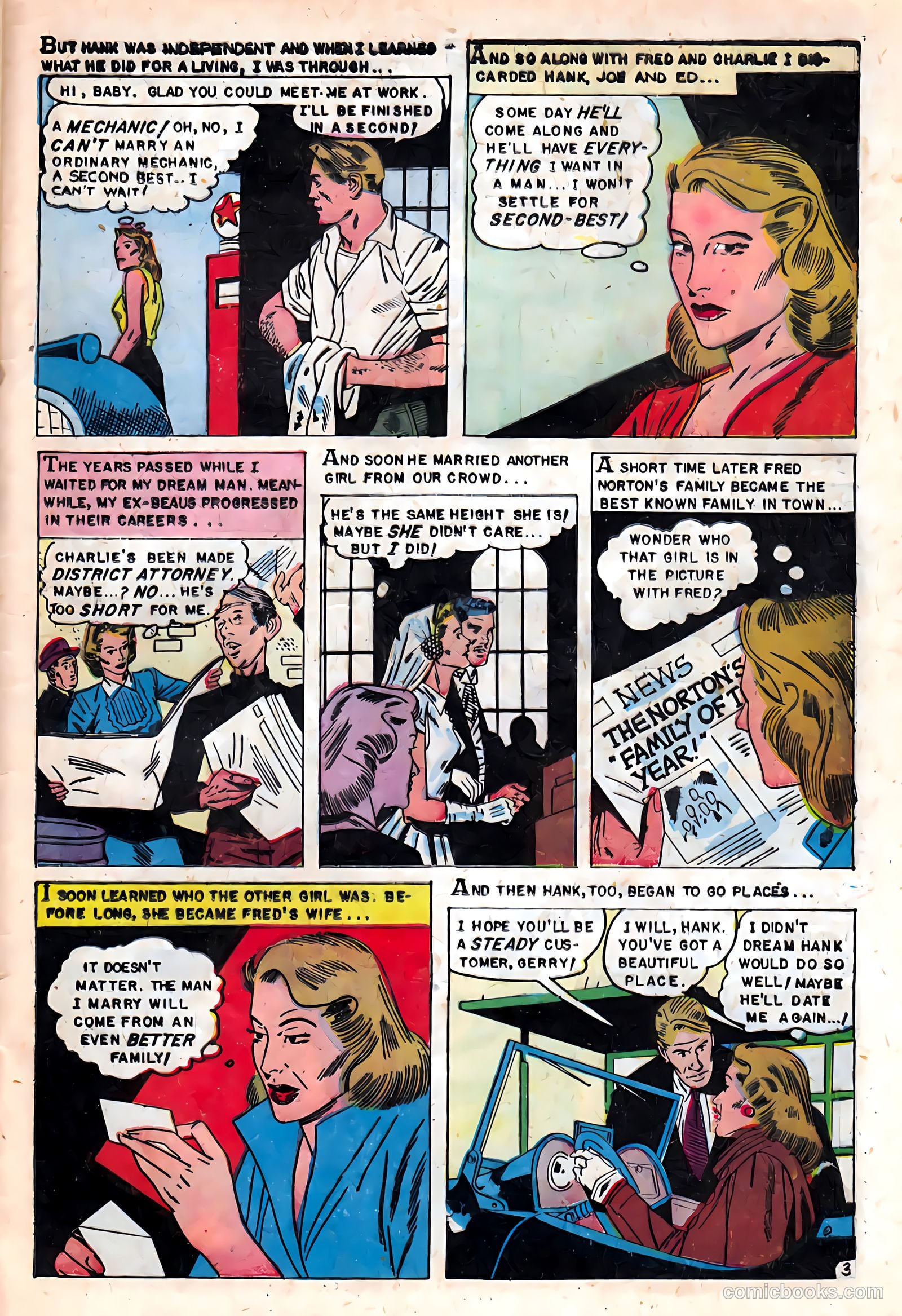 True Love Confessions #7 (1955) — page 31 of 36
