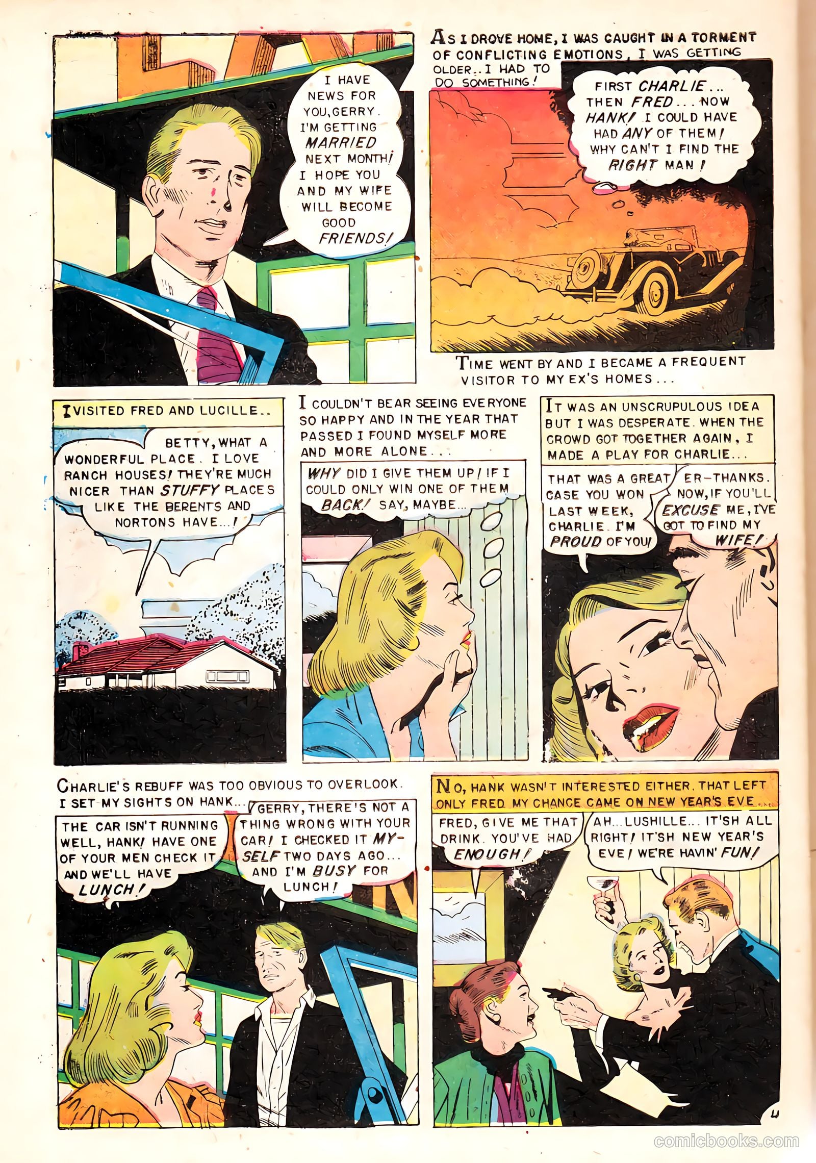 True Love Confessions #7 (1955) — page 32 of 36