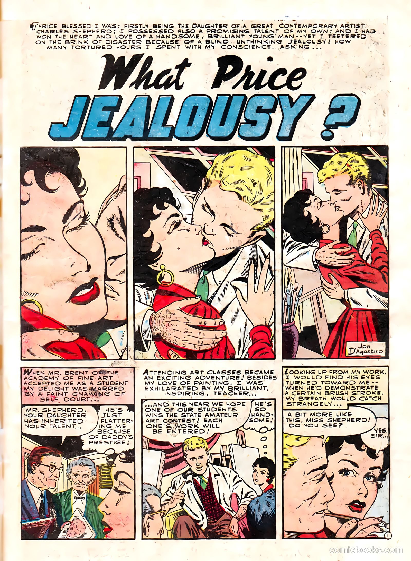 True Love Confessions #8 (1955) — page 3 of 36
