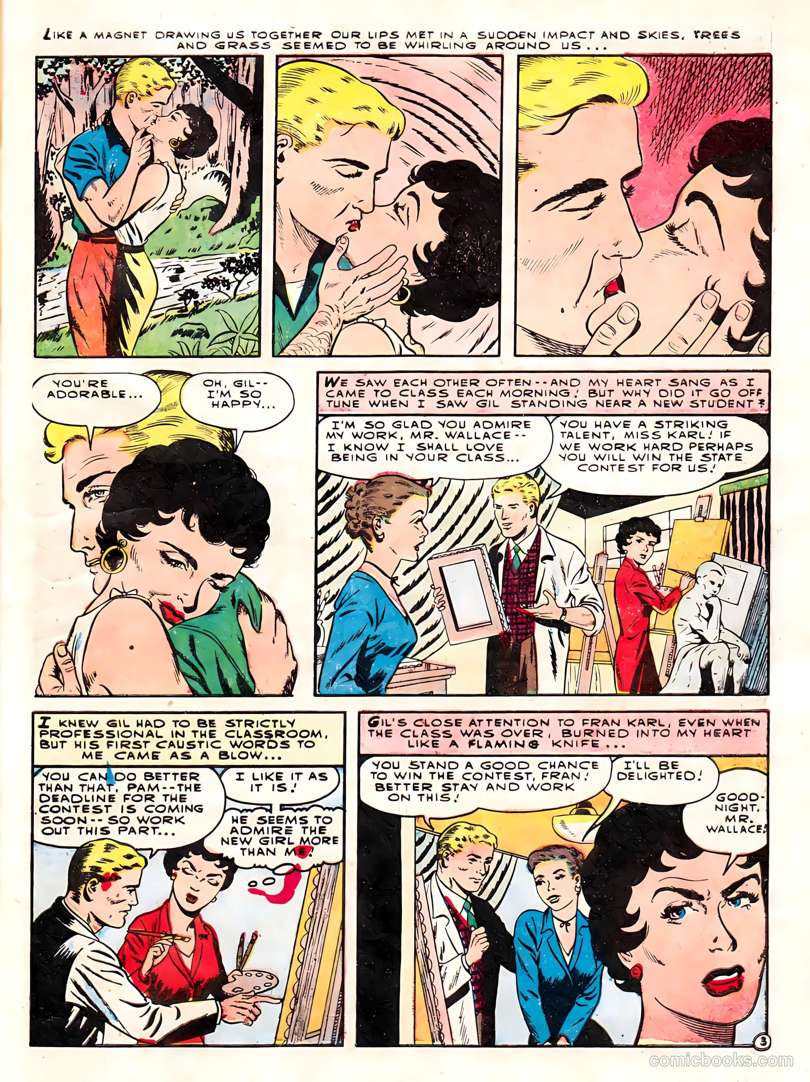 True Love Confessions #8 (1955) — page 5 of 36