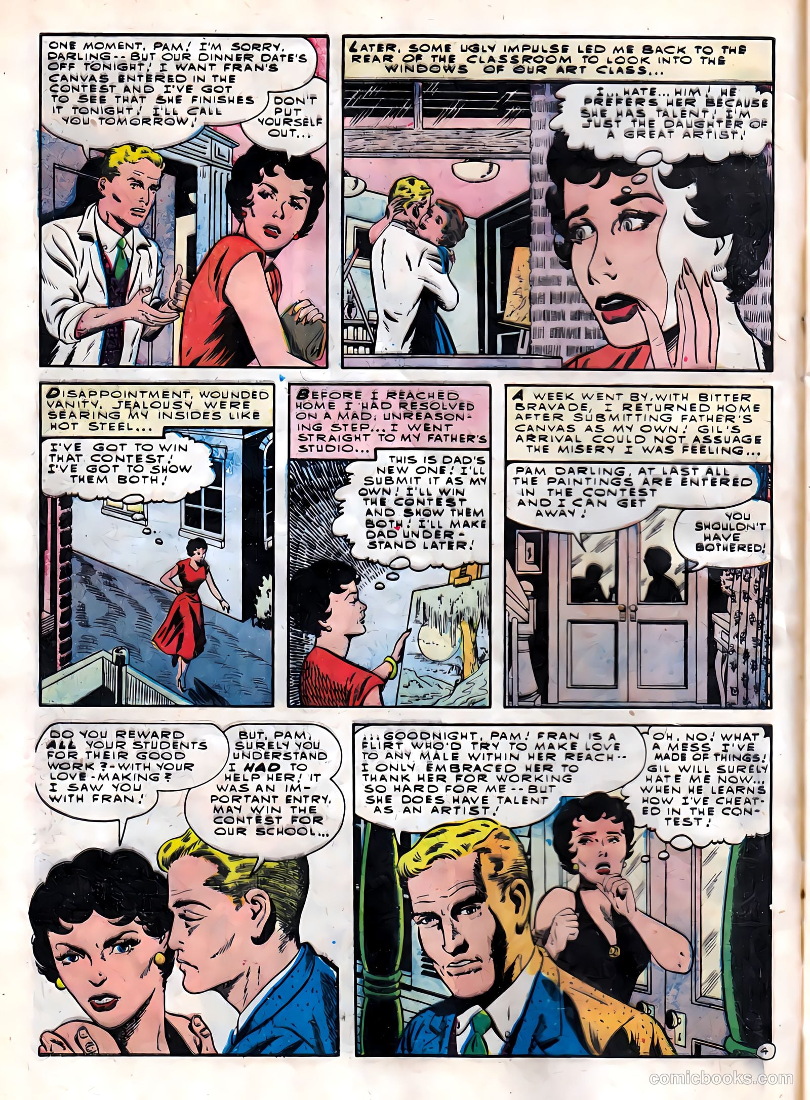 True Love Confessions #8 (1955) — page 6 of 36