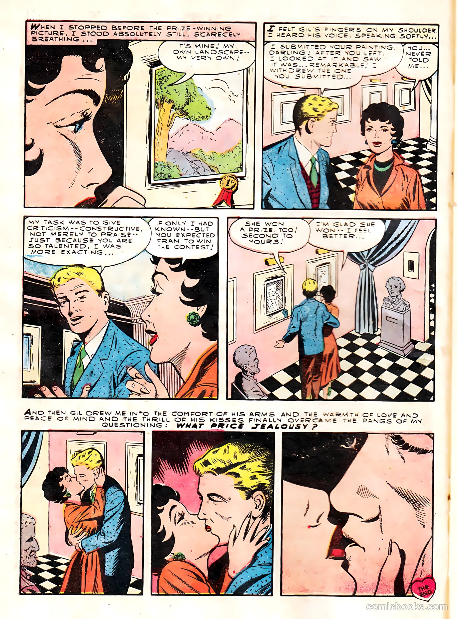 True Love Confessions #8 (1955) — page 8 of 36