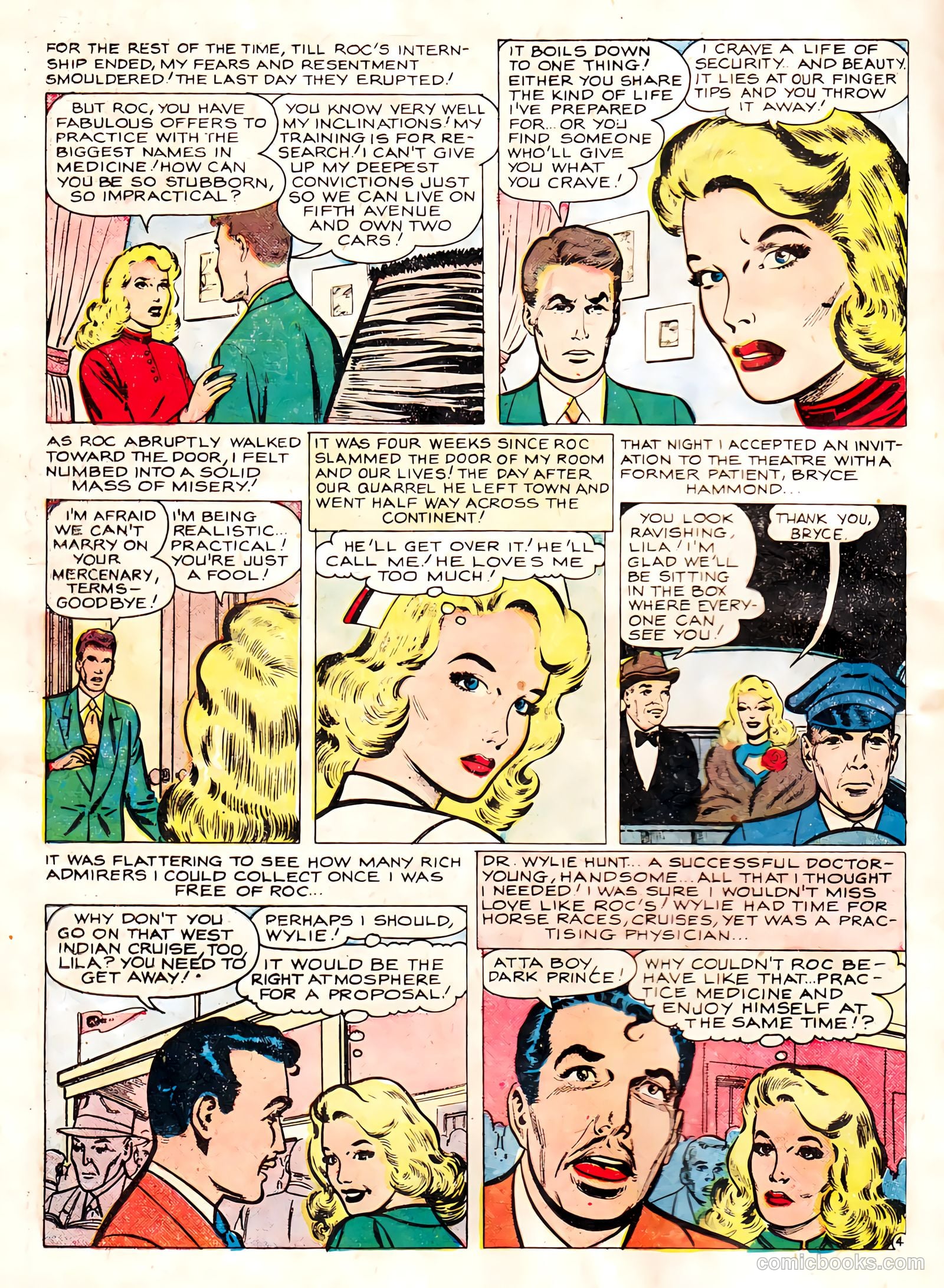 True Love Confessions #8 (1955) — page 16 of 36