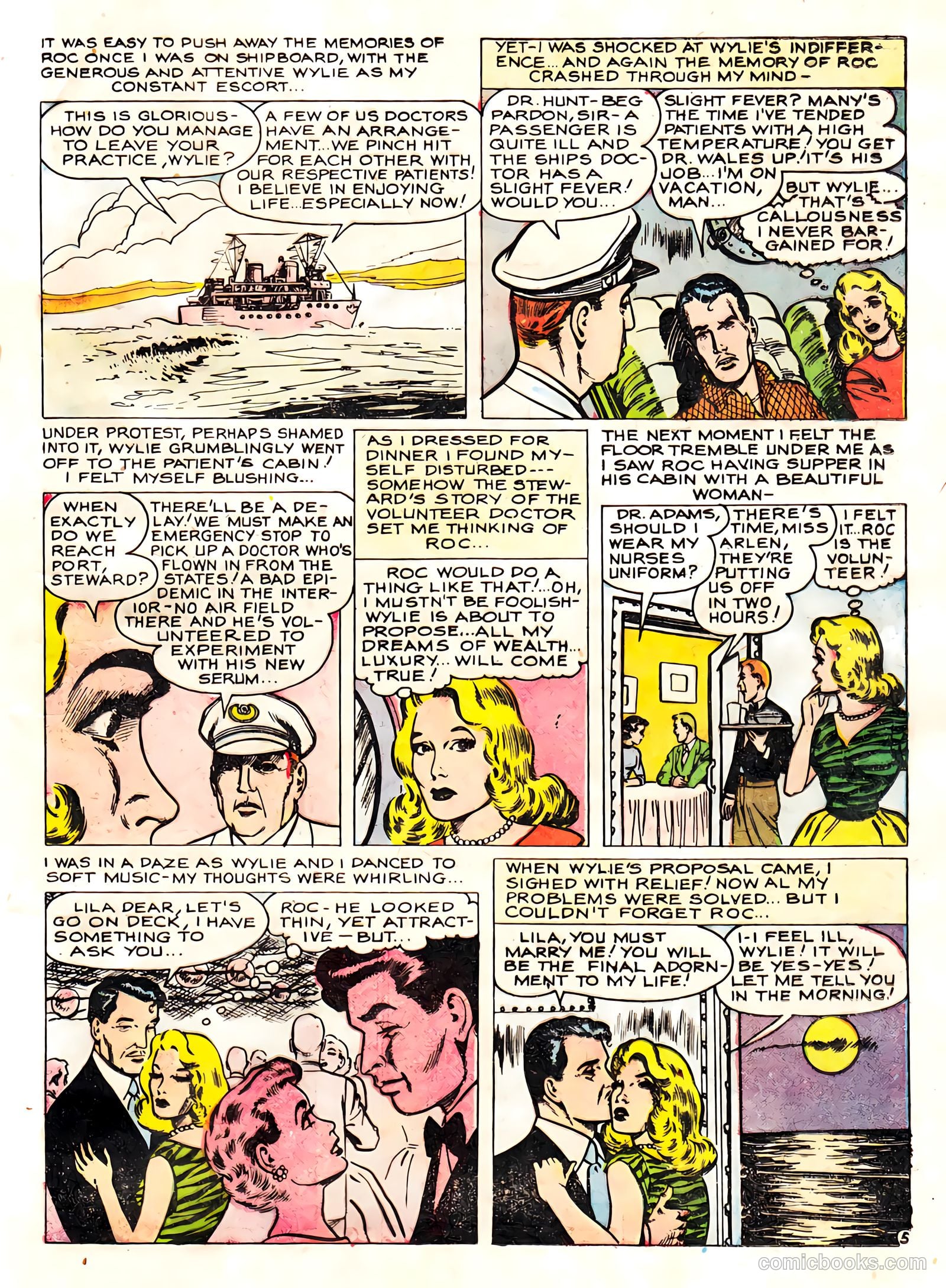 True Love Confessions #8 (1955) — page 17 of 36