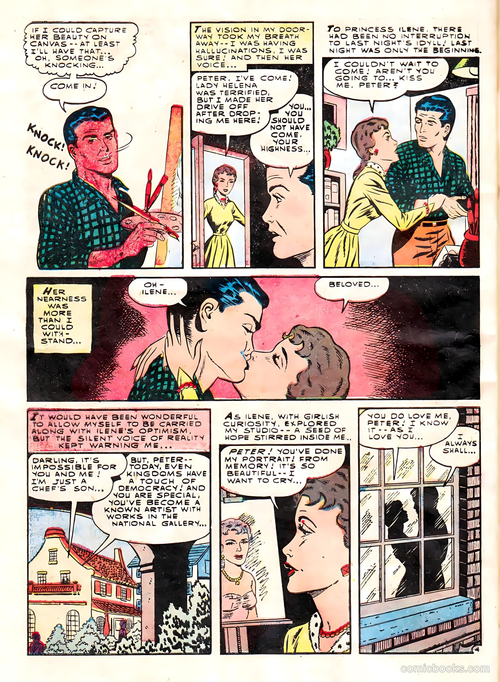 True Love Confessions #8 (1955) — page 32 of 36