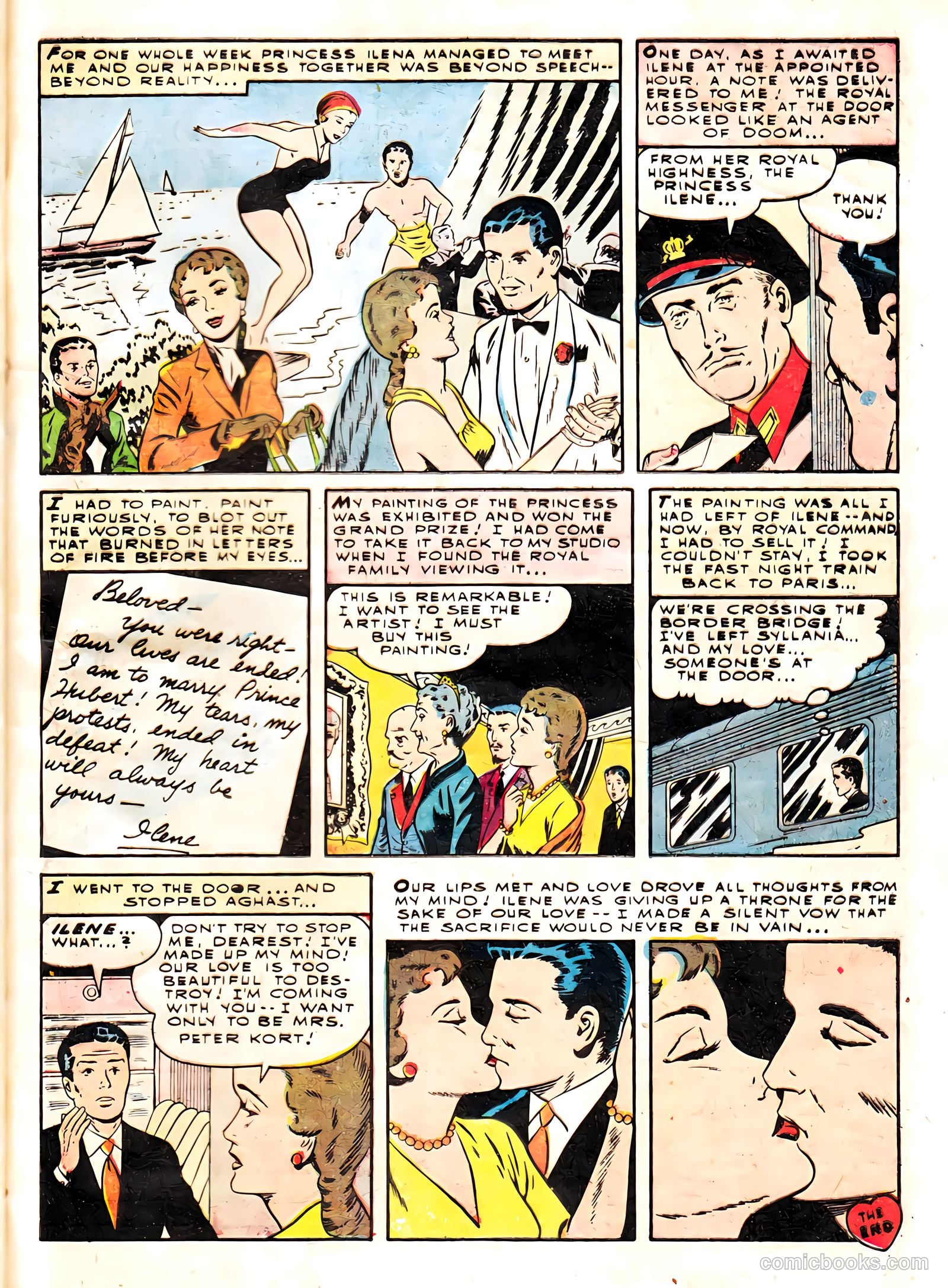 True Love Confessions #8 (1955) — page 33 of 36
