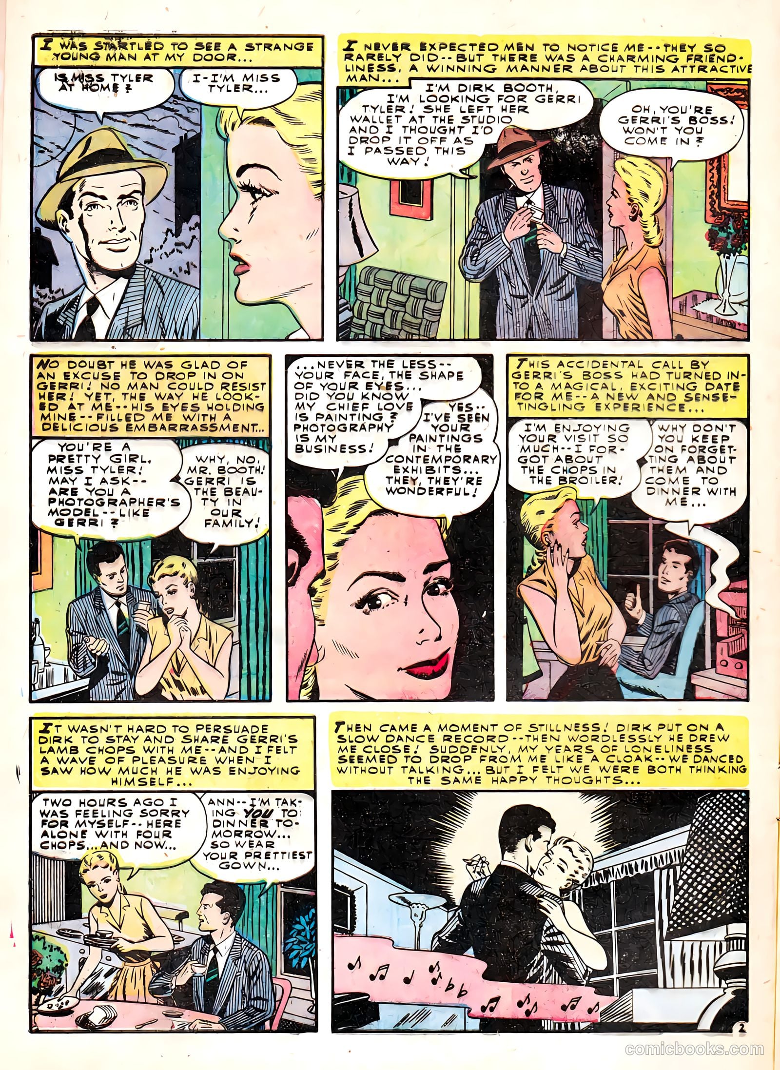 True Love Confessions #9 (1955) — page 4 of 36