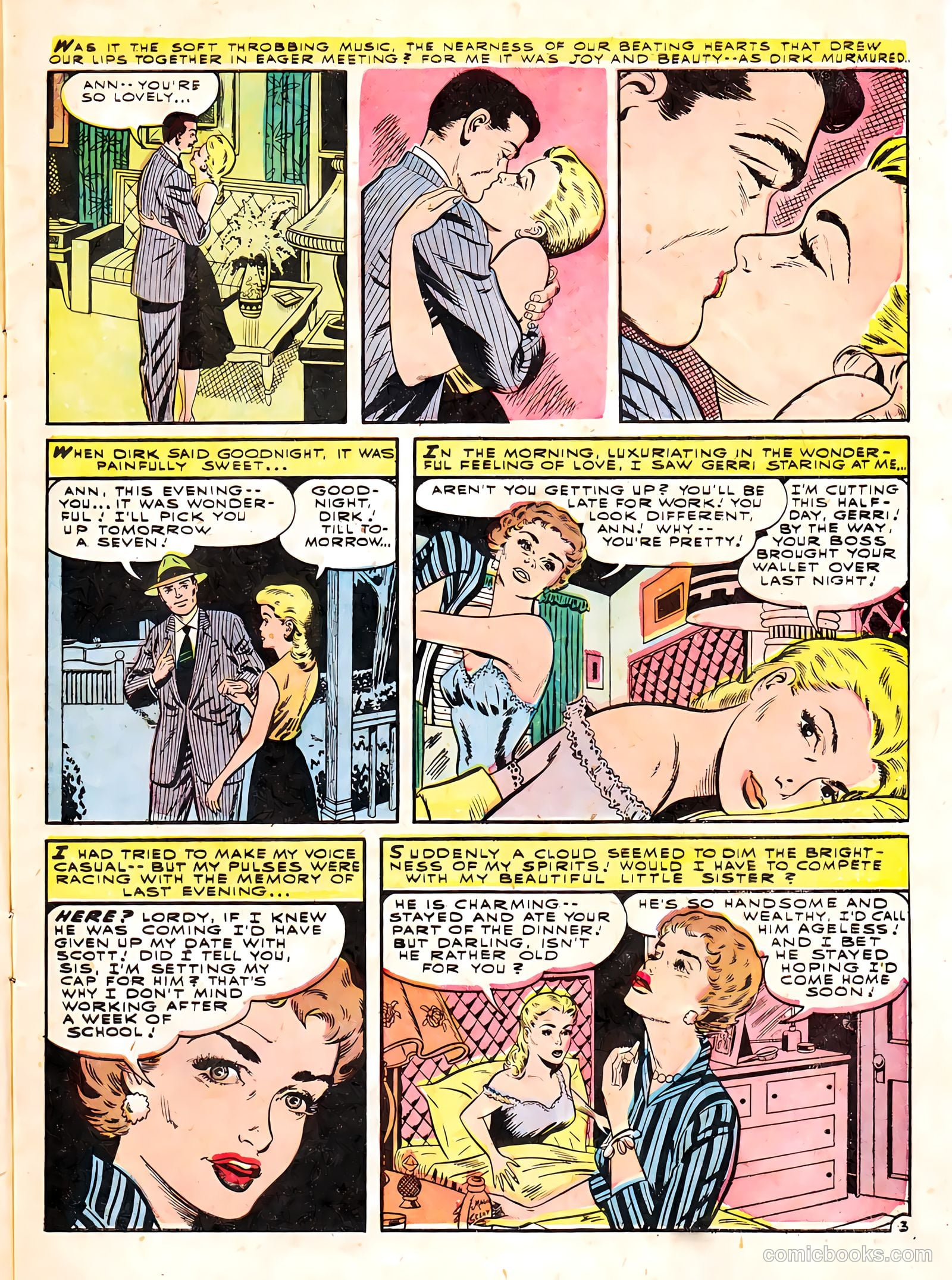 True Love Confessions #9 (1955) — page 5 of 36