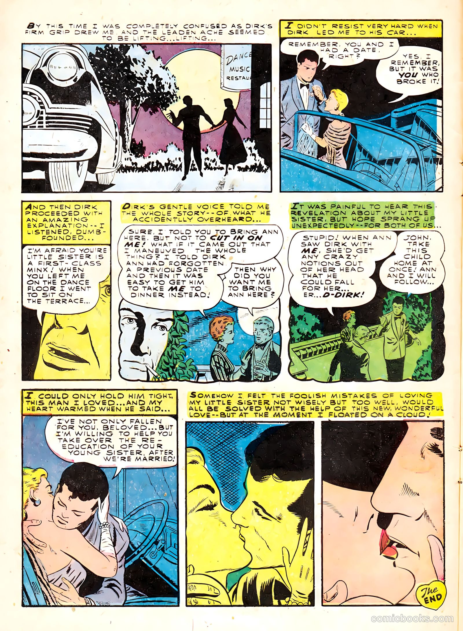 True Love Confessions #9 (1955) — page 8 of 36
