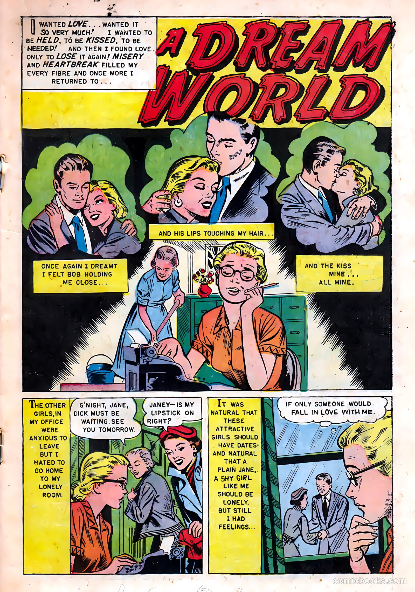 True Love Confessions #9 (1955) — page 19 of 36