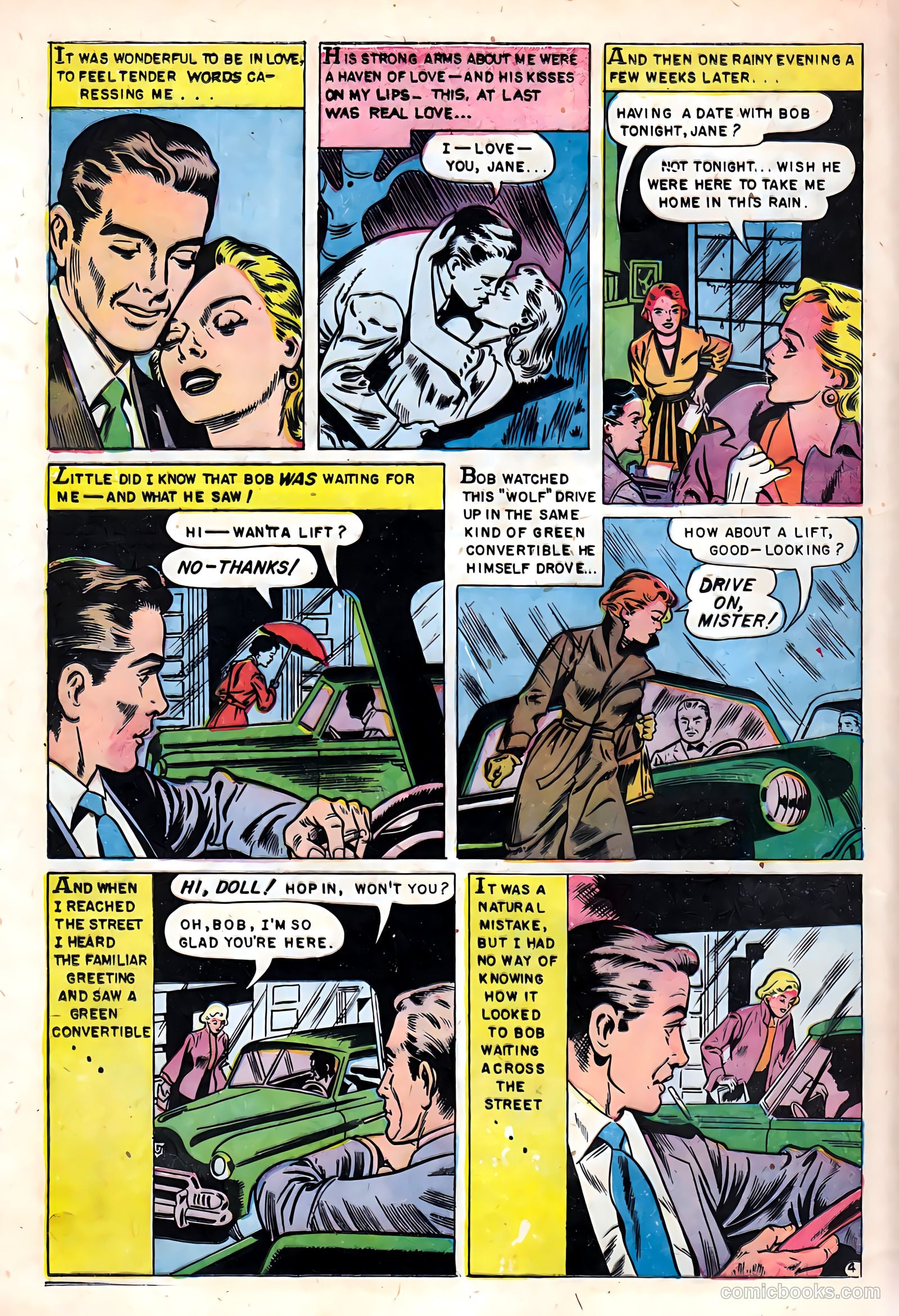True Love Confessions #9 (1955) — page 22 of 36