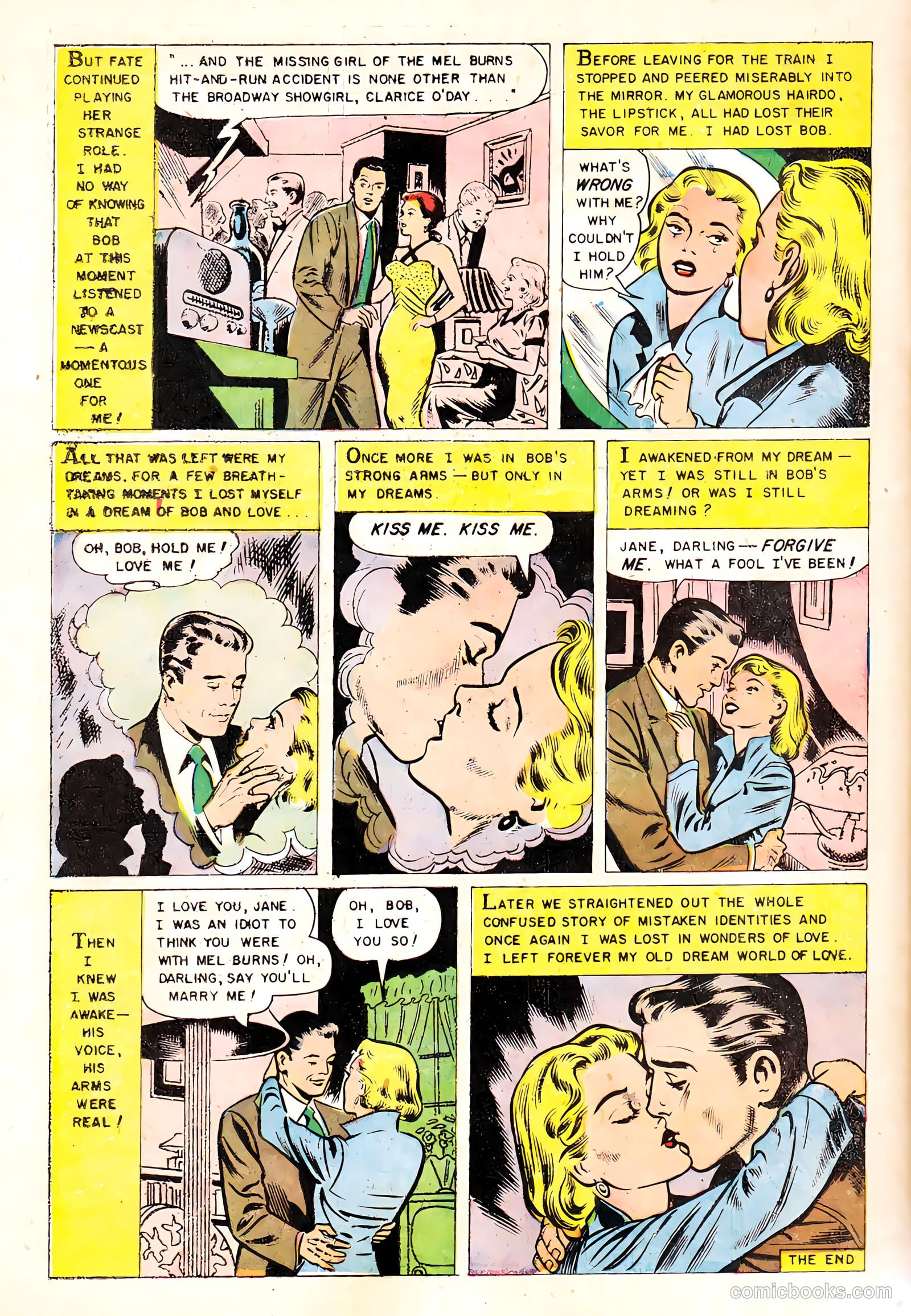 True Love Confessions #9 (1955) — page 24 of 36