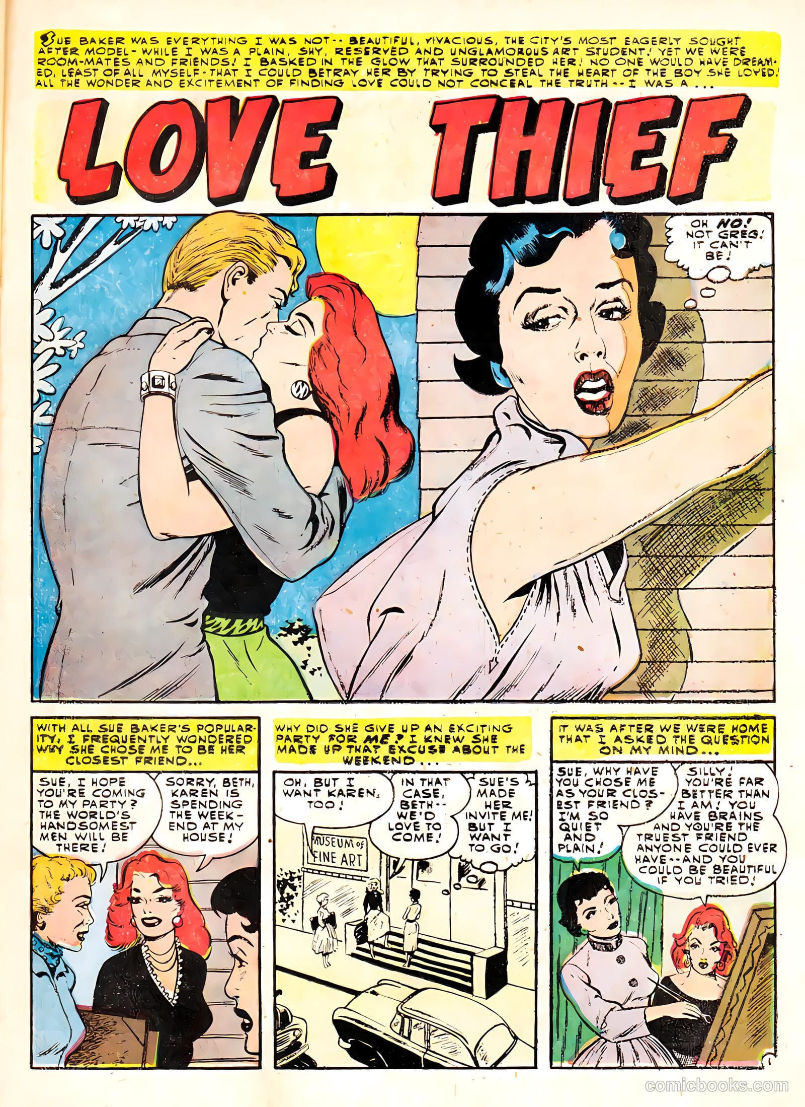 True Love Confessions #9 (1955) — page 29 of 36