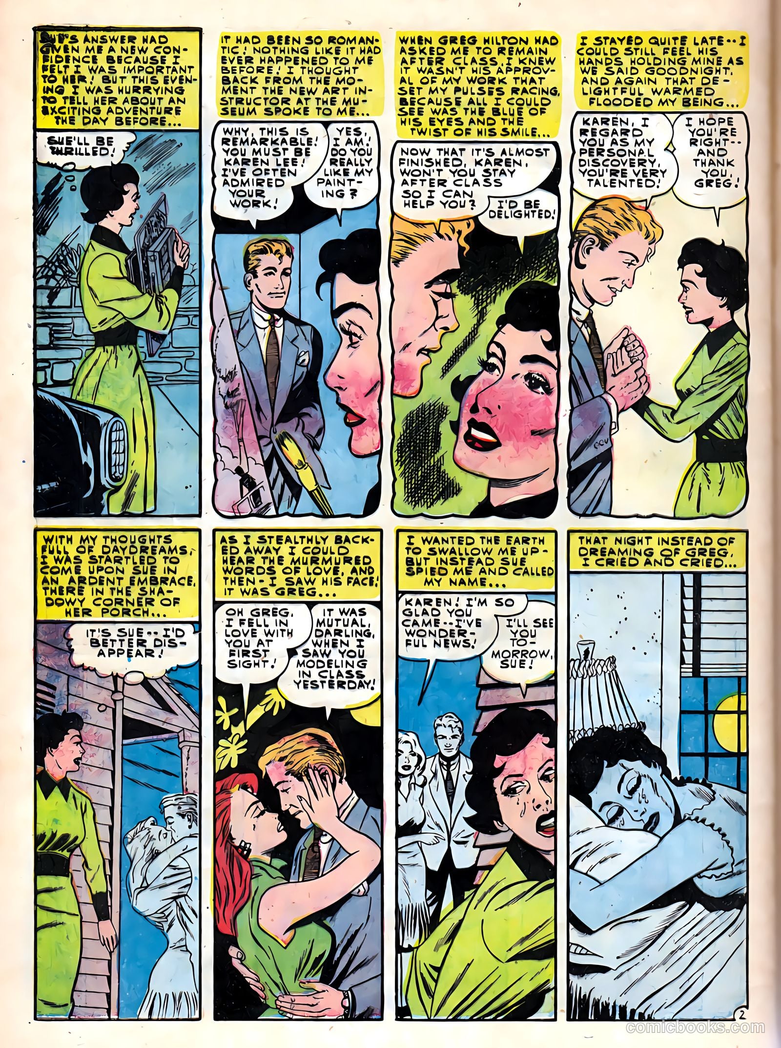 True Love Confessions #9 (1955) — page 30 of 36