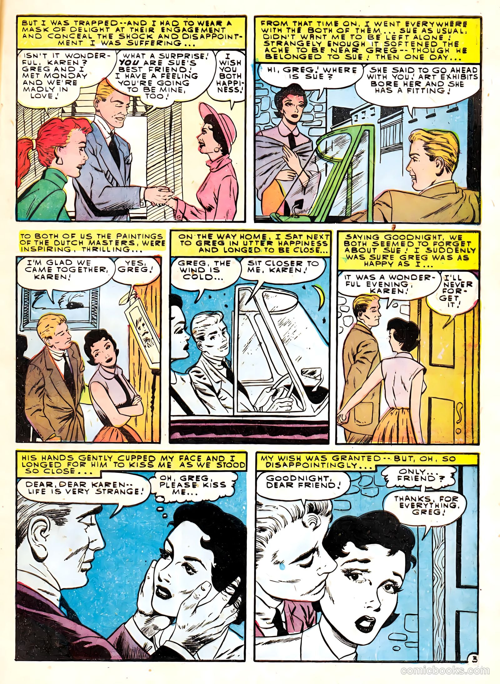 True Love Confessions #9 (1955) — page 31 of 36