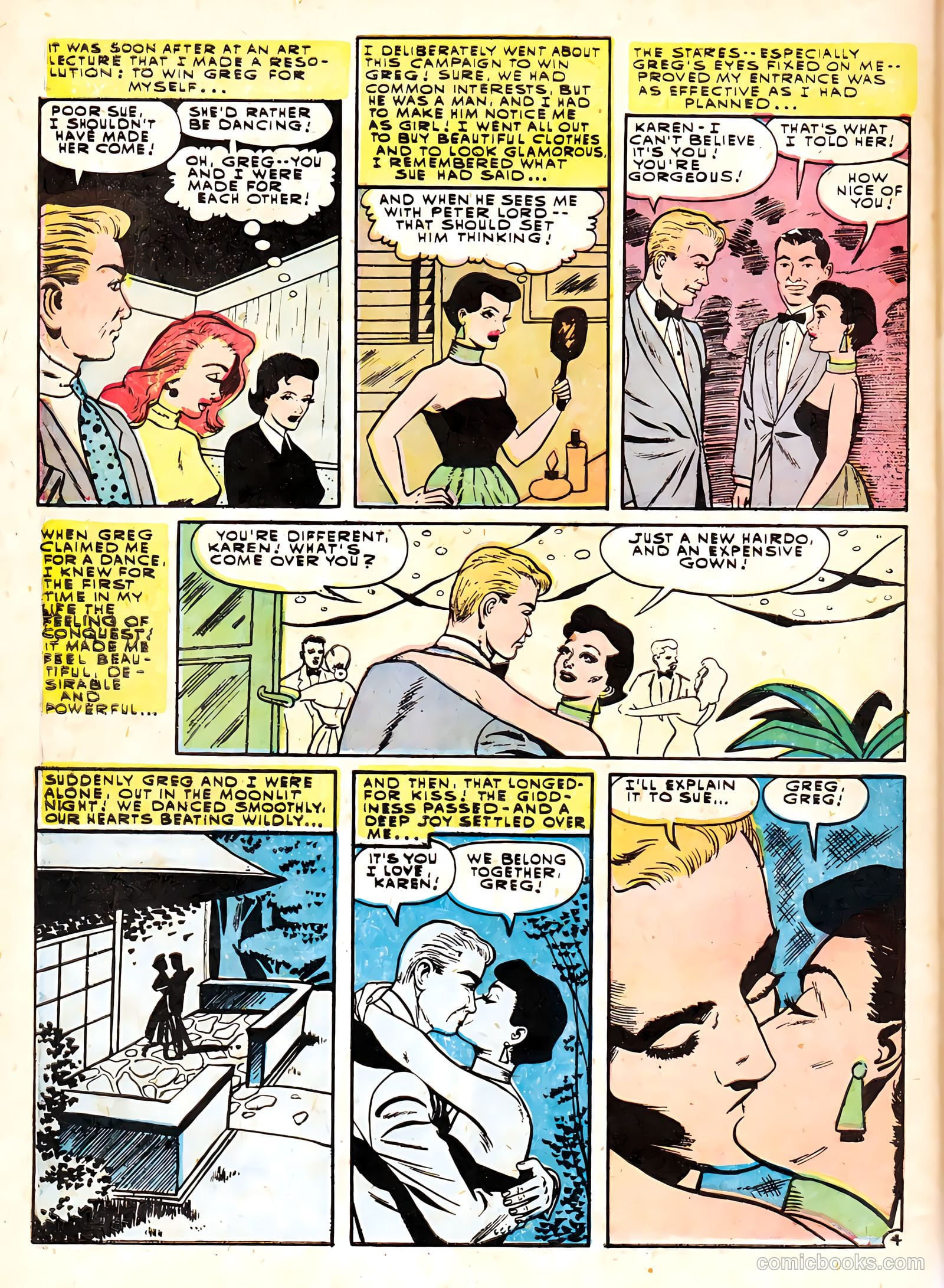 True Love Confessions #9 (1955) — page 32 of 36