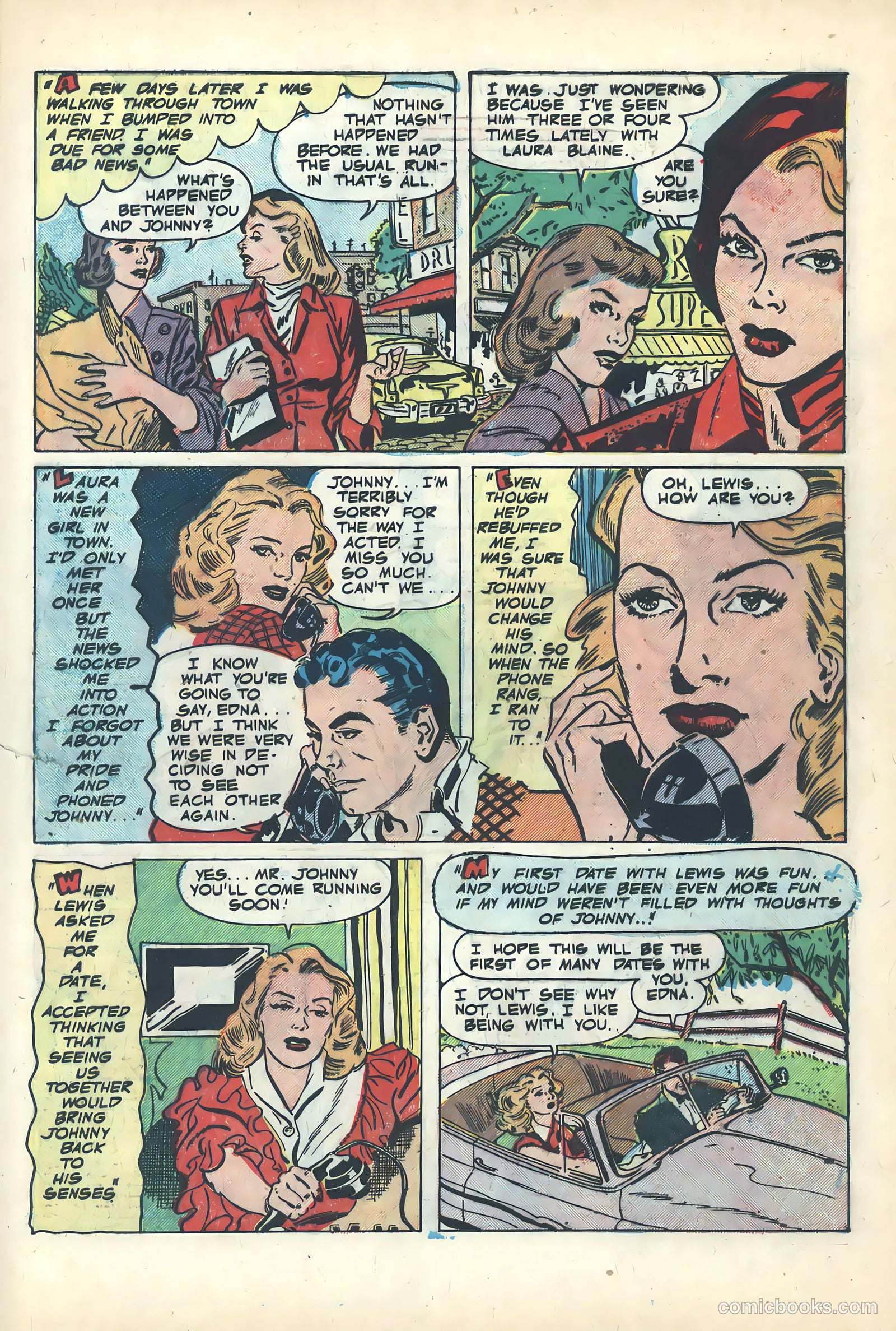 True Love Pictorial #1 (1952) — page 6 of 37