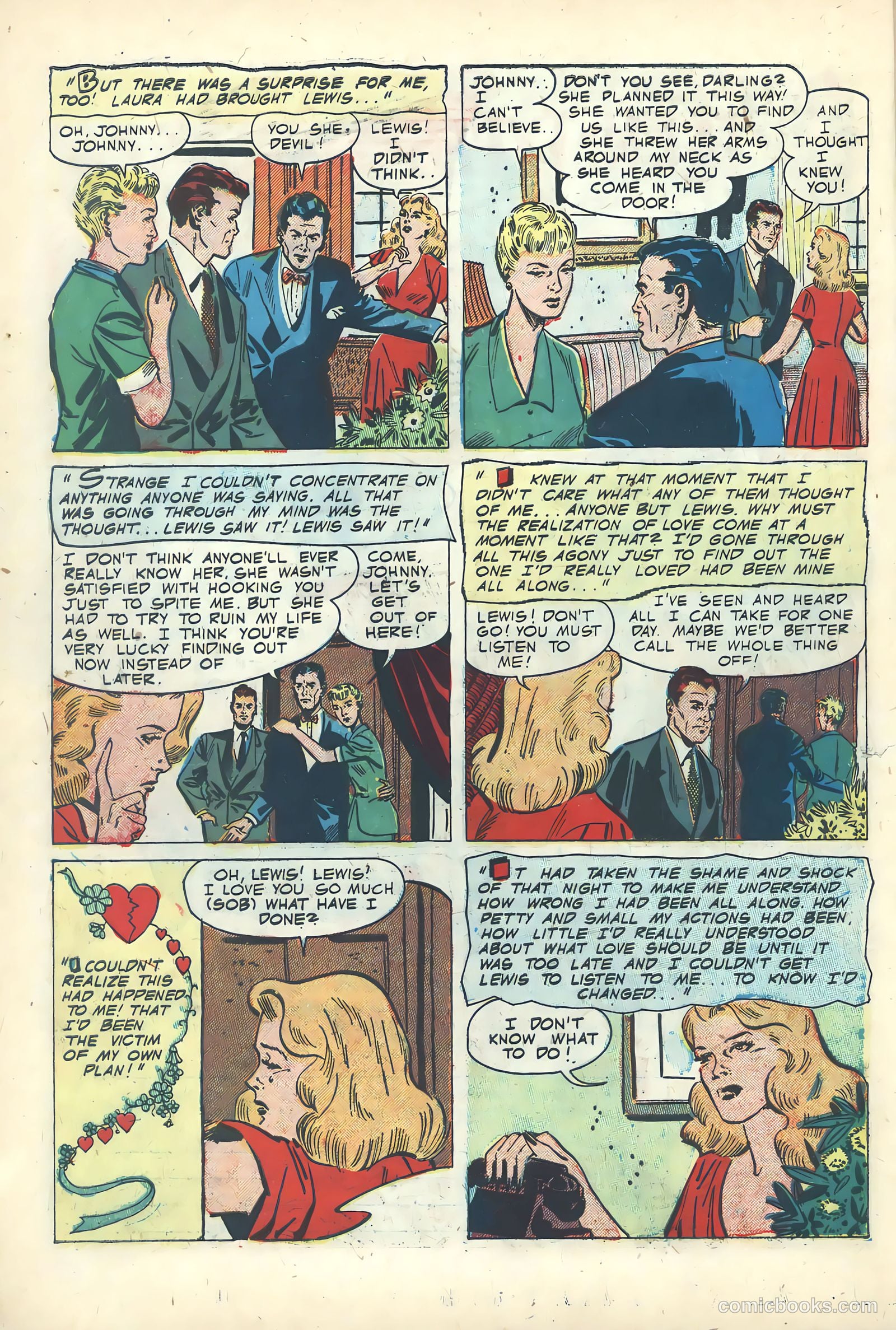 True Love Pictorial #1 (1952) — page 11 of 37