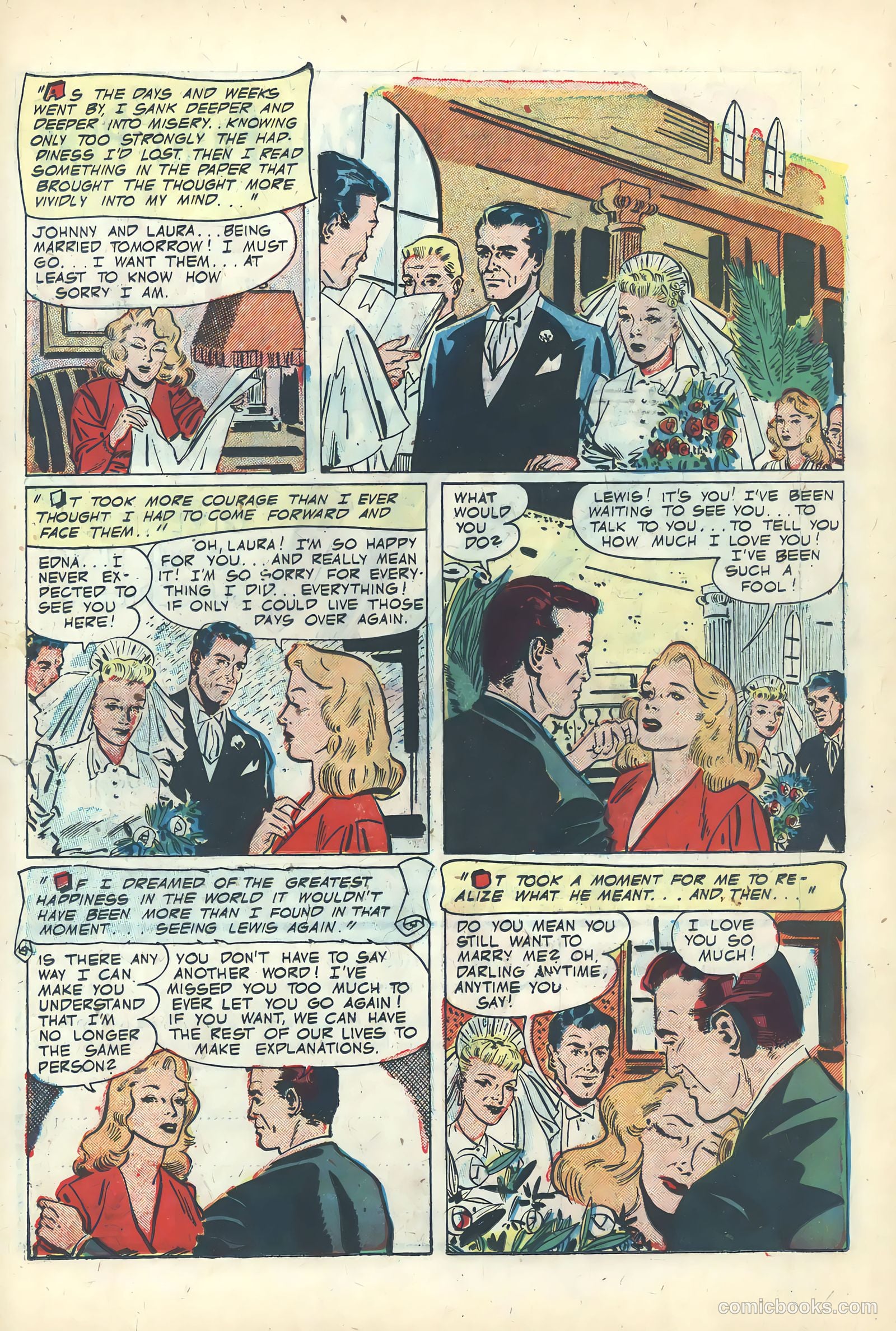 True Love Pictorial #1 (1952) — page 12 of 37