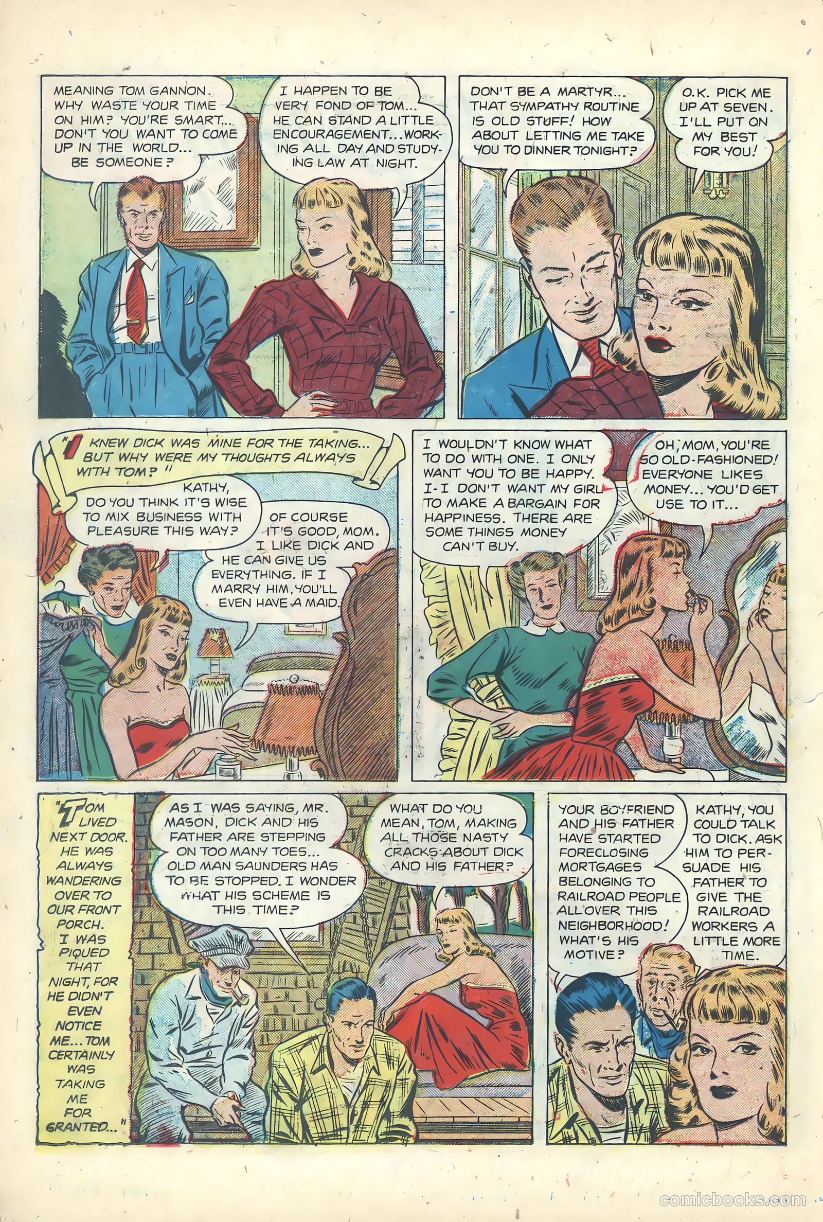 True Love Pictorial #1 (1952) — page 15 of 37