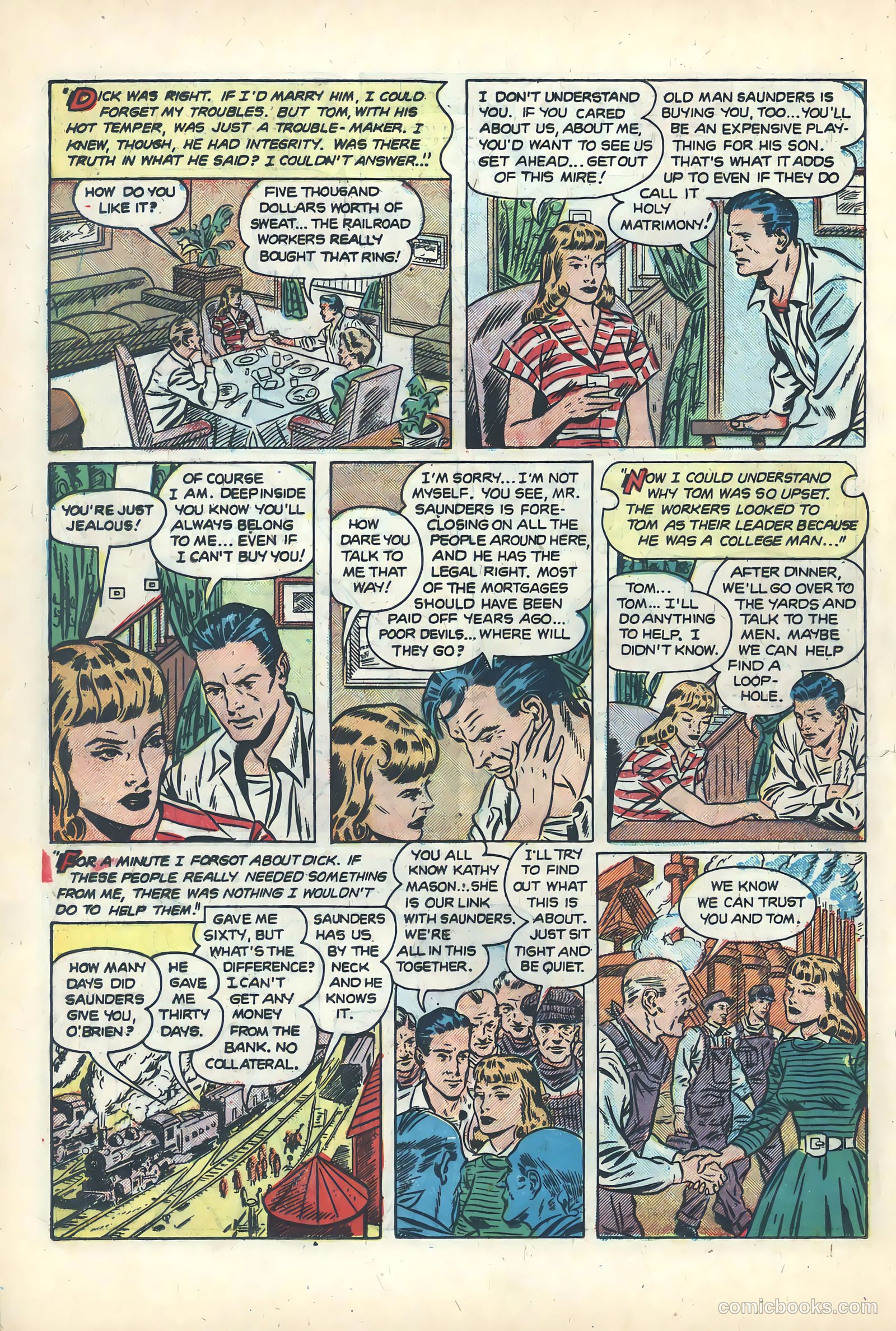 True Love Pictorial #1 (1952) — page 17 of 37