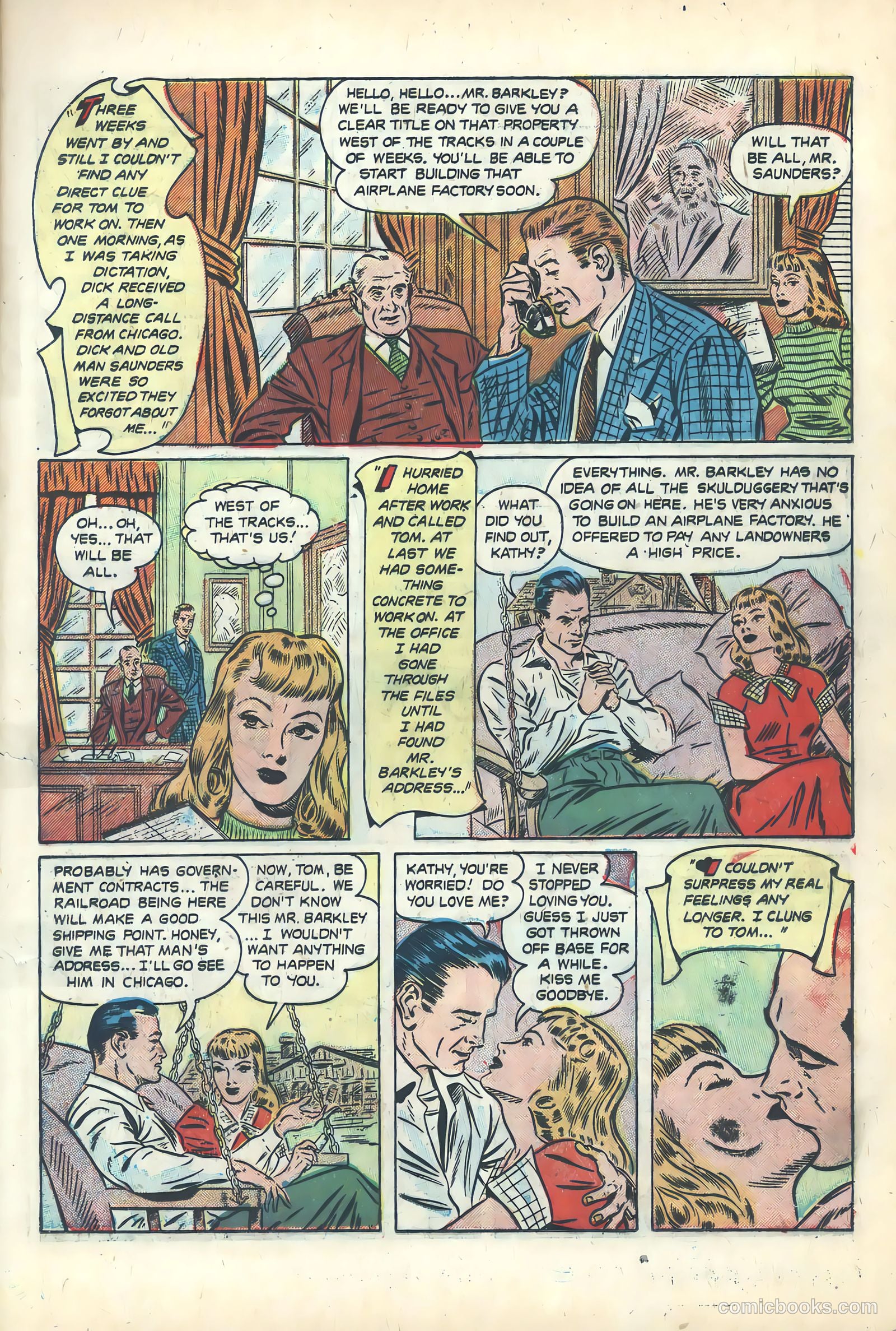 True Love Pictorial #1 (1952) — page 18 of 37