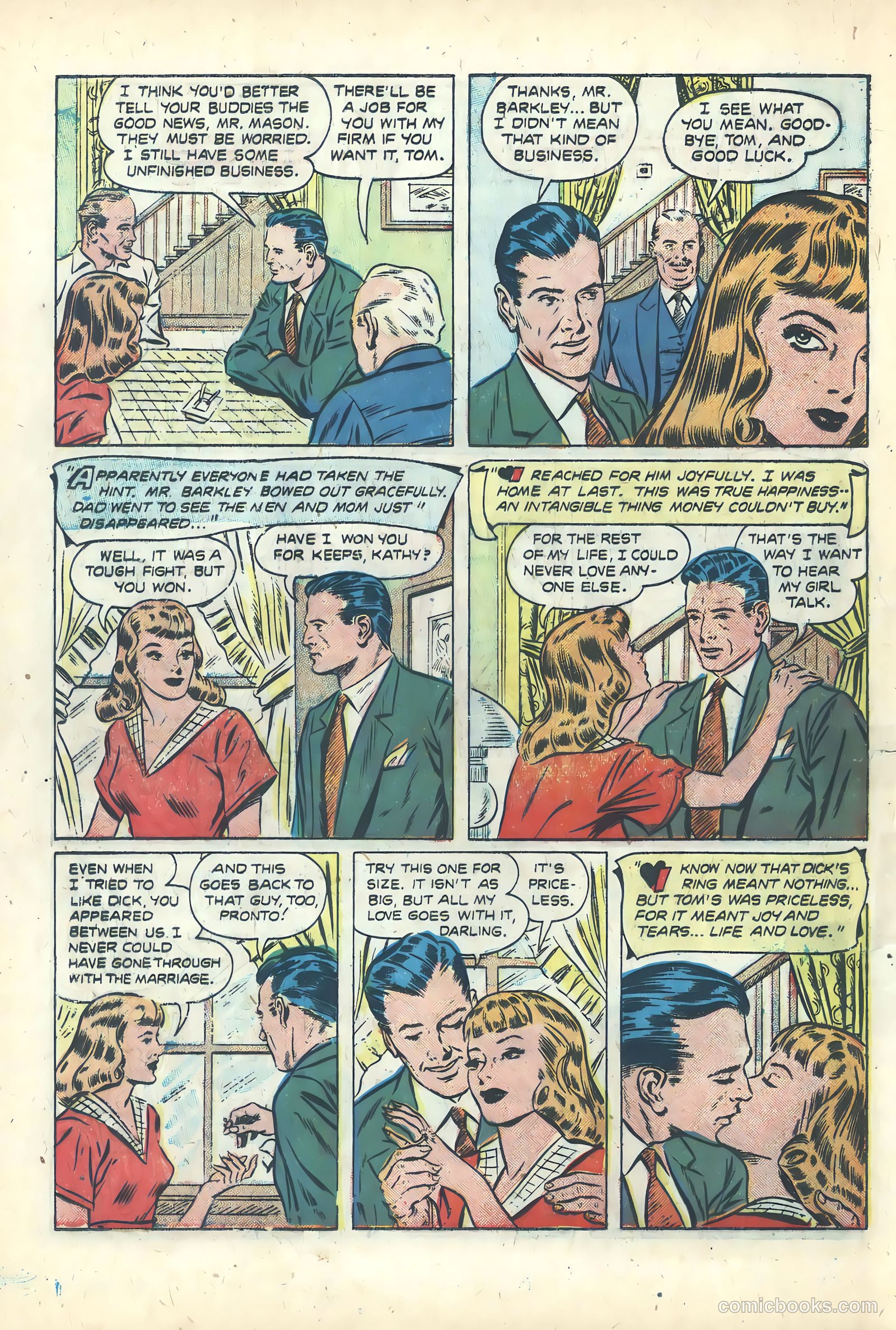 True Love Pictorial #1 (1952) — page 21 of 37