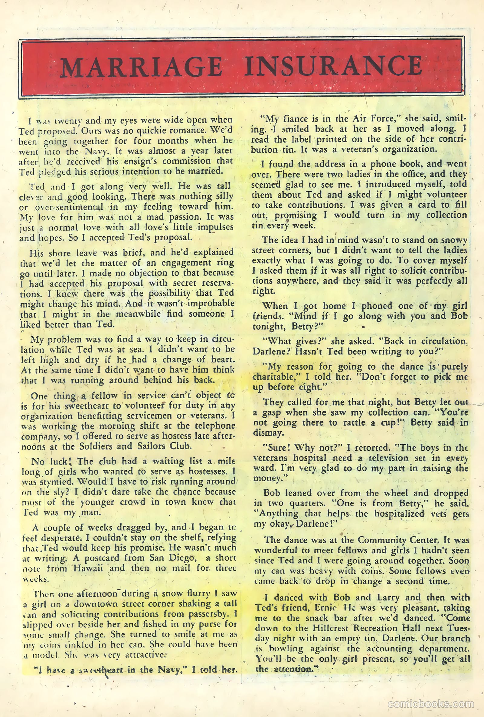 True Love Pictorial #1 (1952) — page 27 of 37