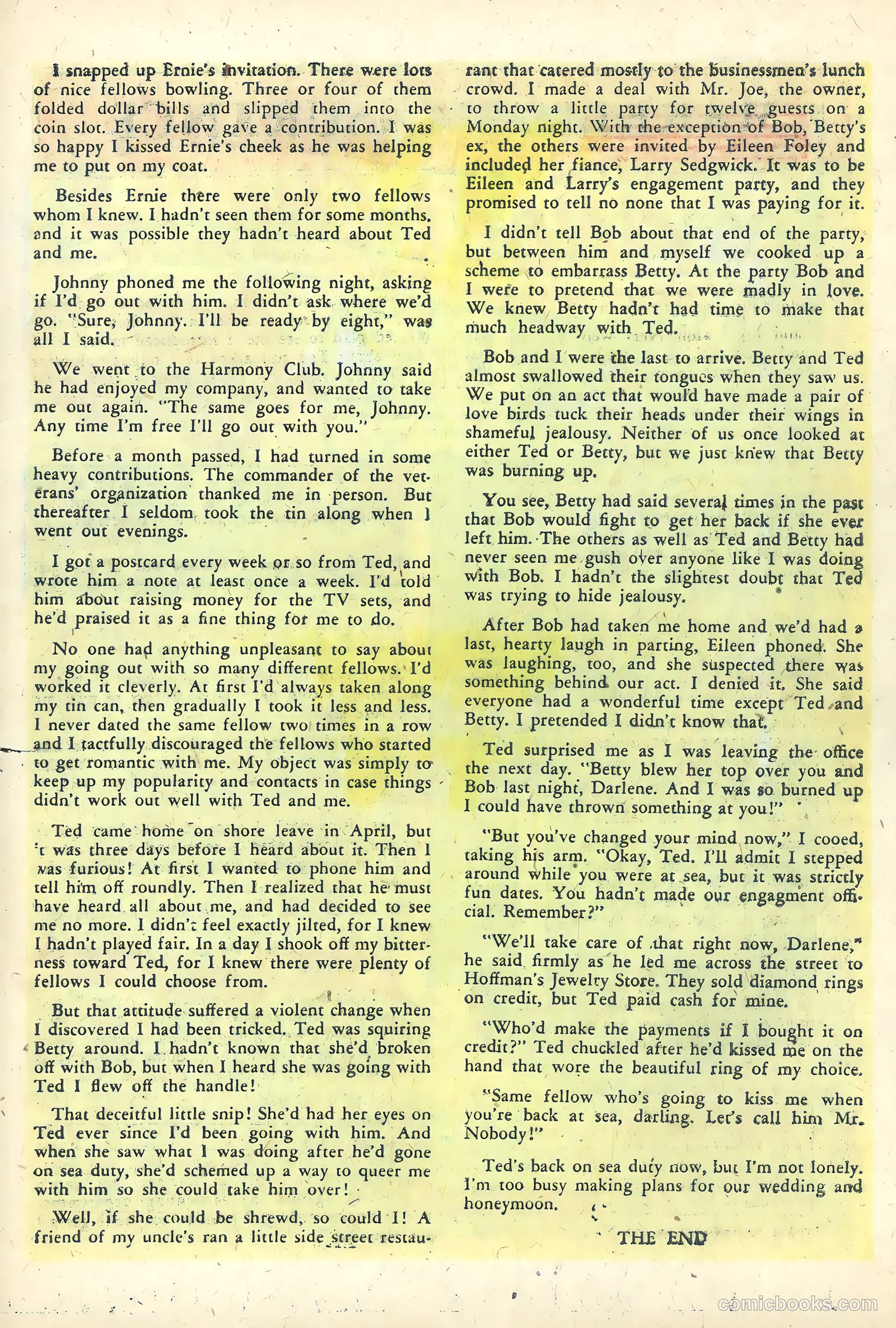 True Love Pictorial #1 (1952) — page 28 of 37