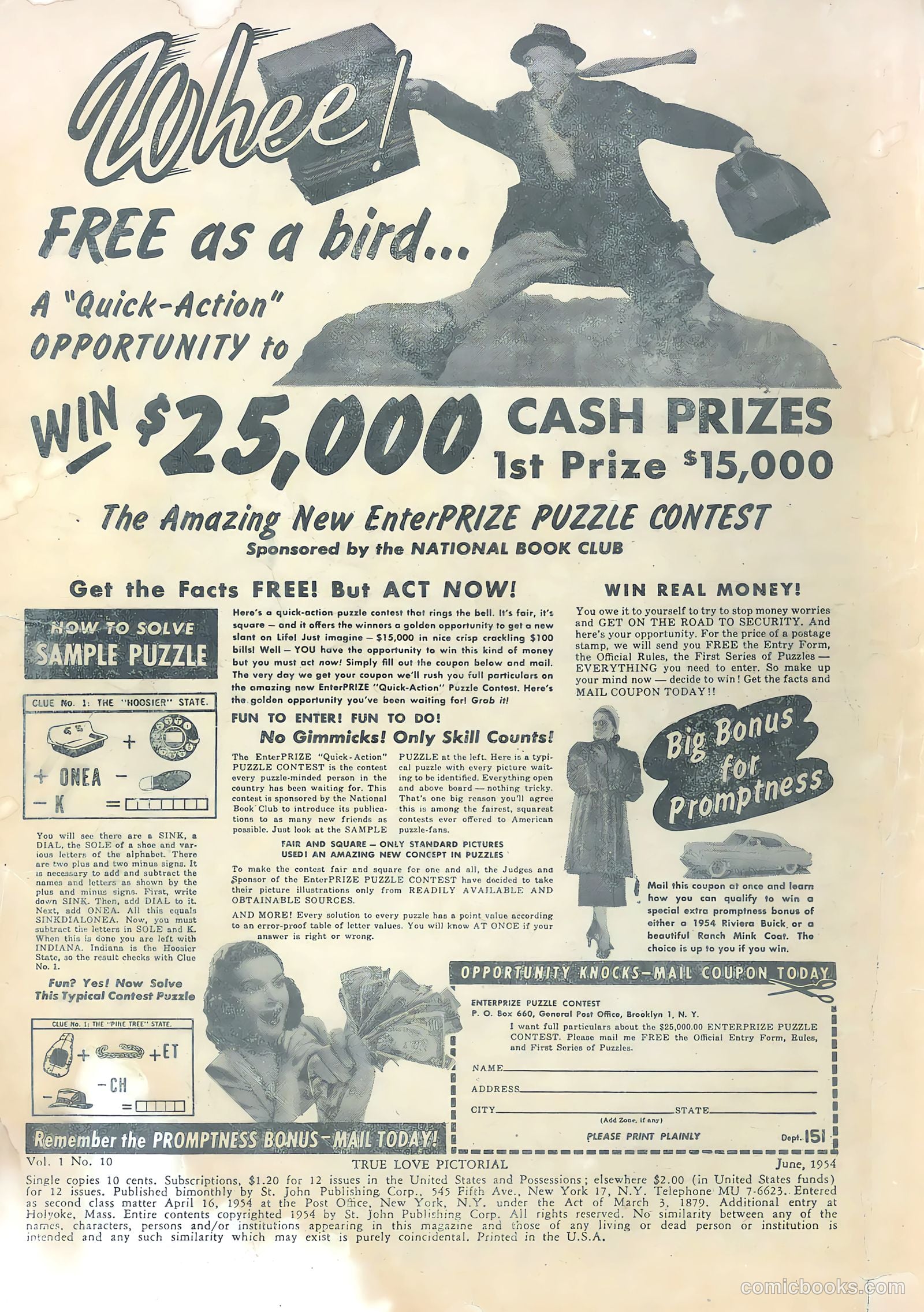 True Love Pictorial #10 (1954) — page 2 of 36
