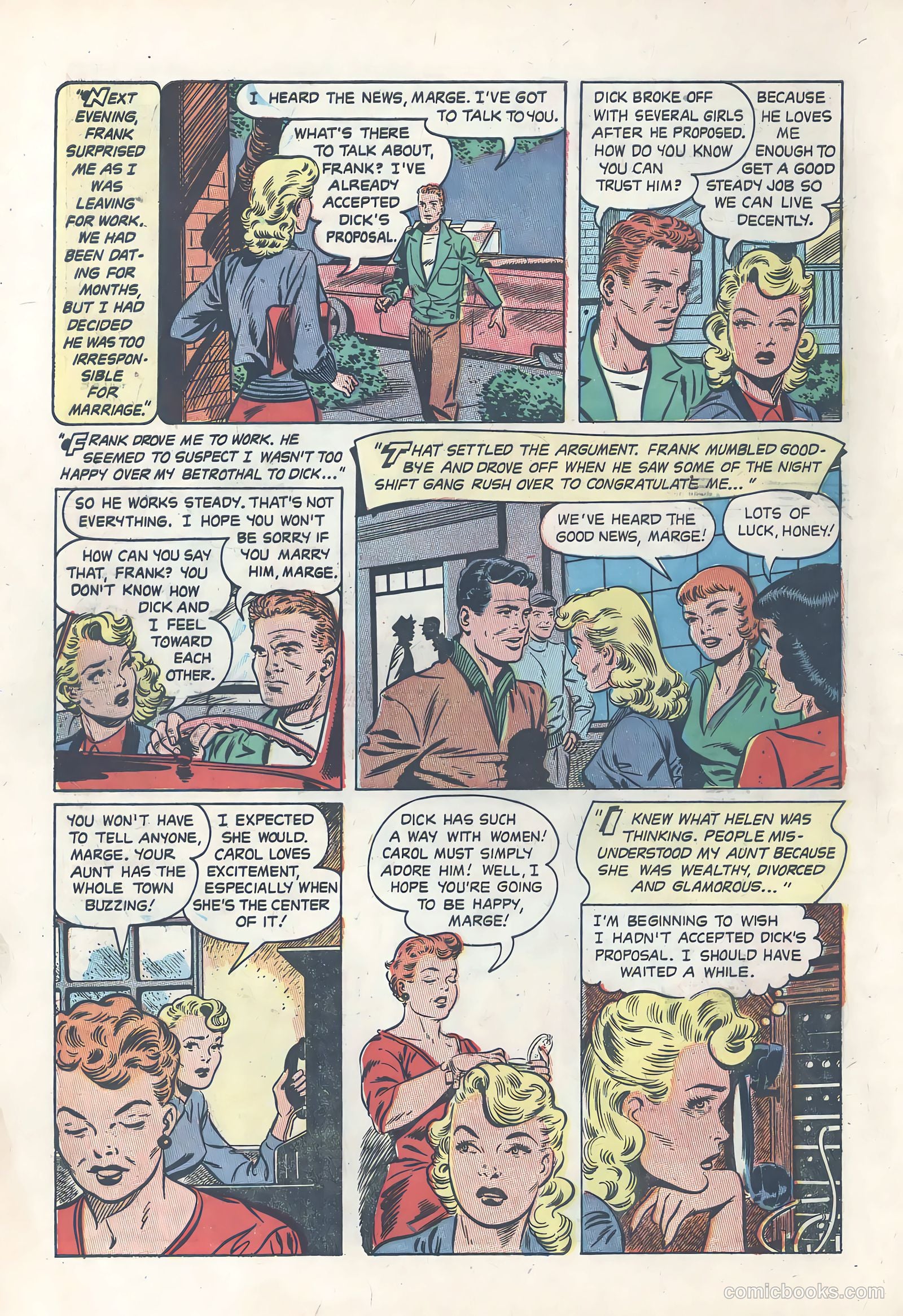 True Love Pictorial #10 (1954) — page 4 of 36