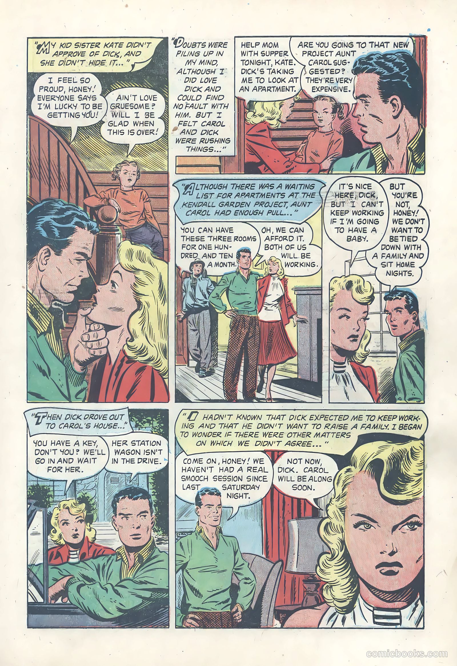 True Love Pictorial #10 (1954) — page 5 of 36