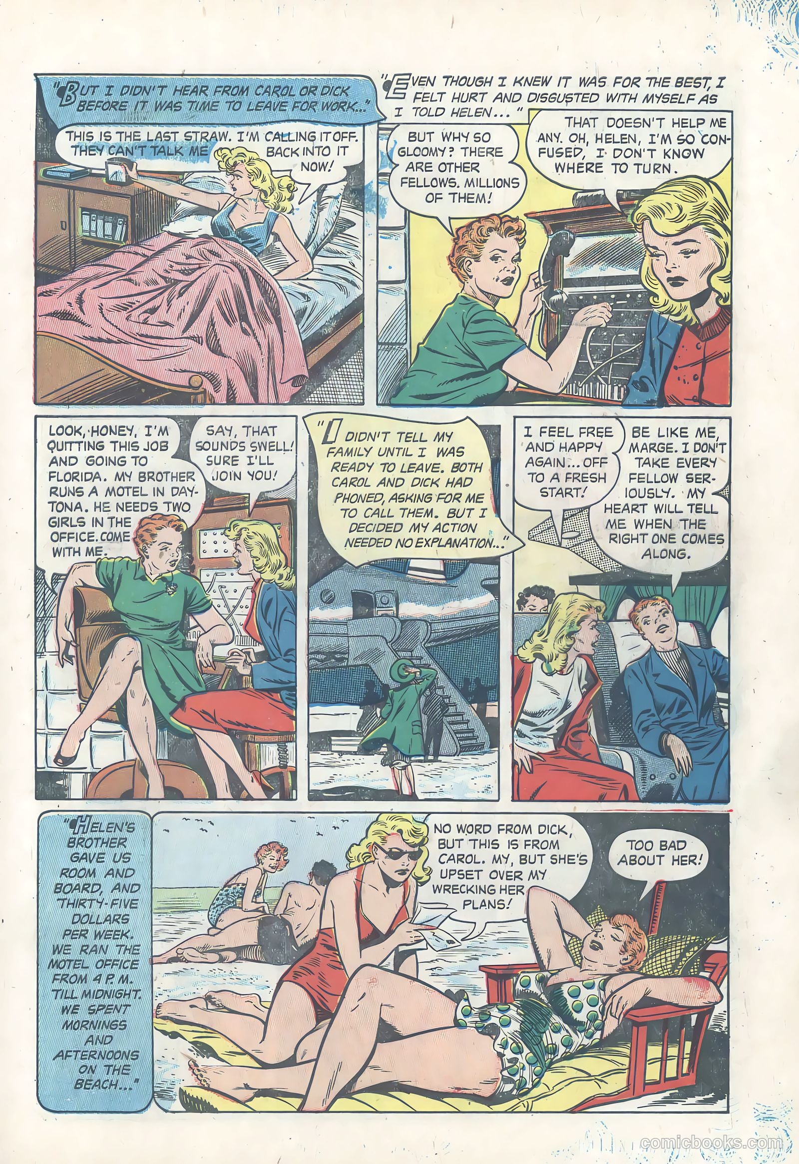 True Love Pictorial #10 (1954) — page 7 of 36