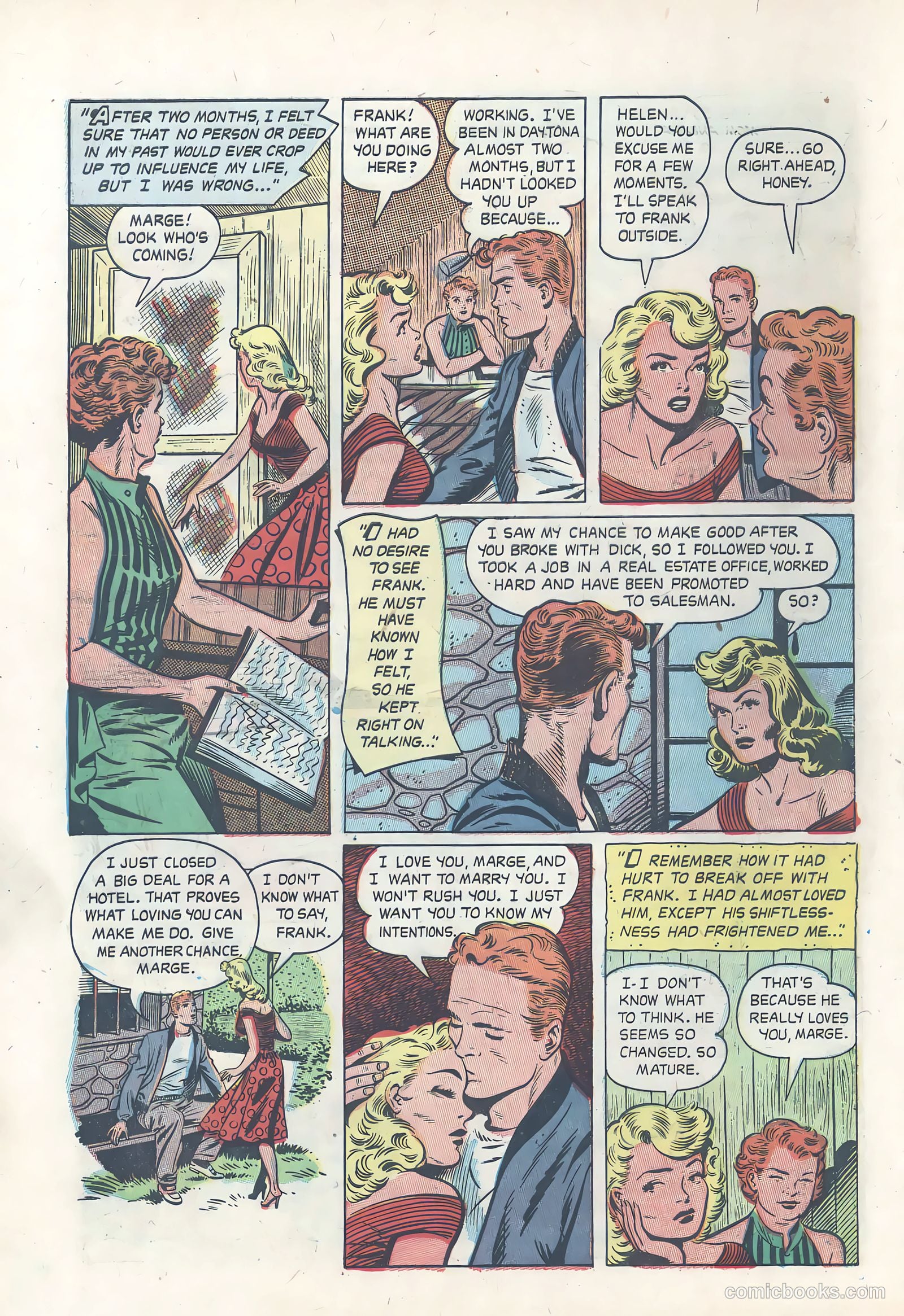 True Love Pictorial #10 (1954) — page 8 of 36