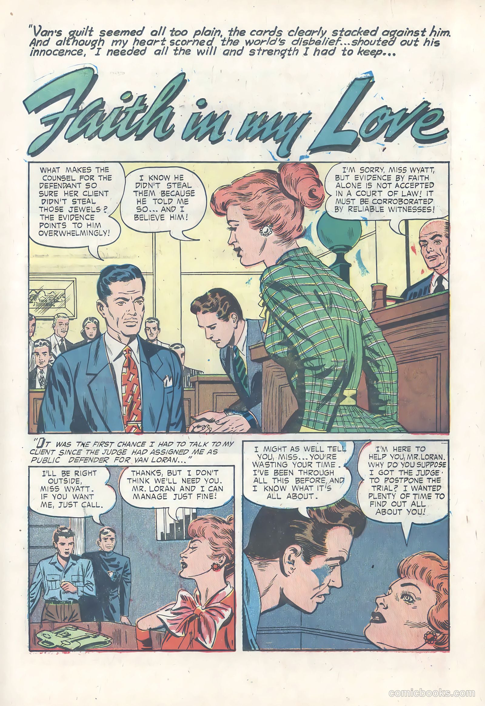 True Love Pictorial #10 (1954) — page 11 of 36