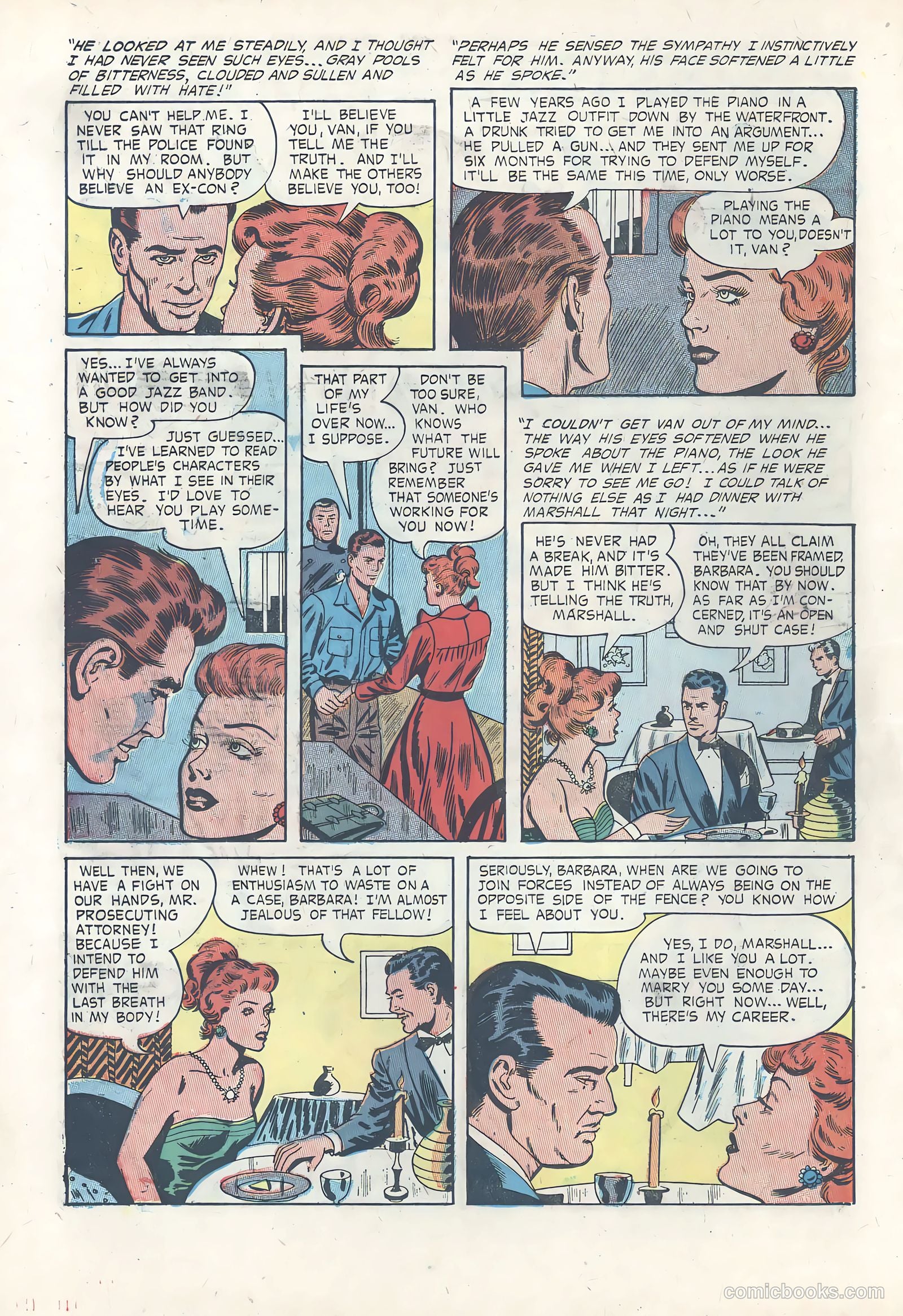 True Love Pictorial #10 (1954) — page 12 of 36