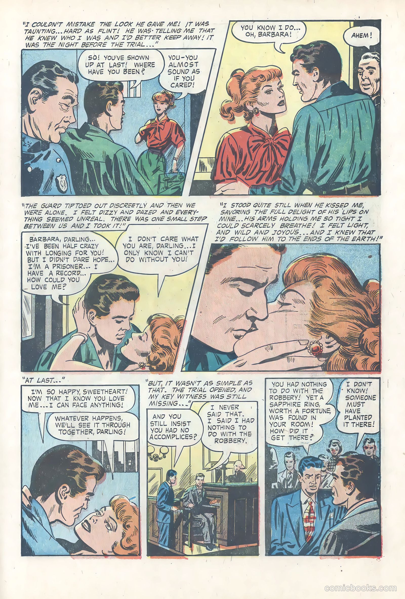 True Love Pictorial #10 (1954) — page 15 of 36