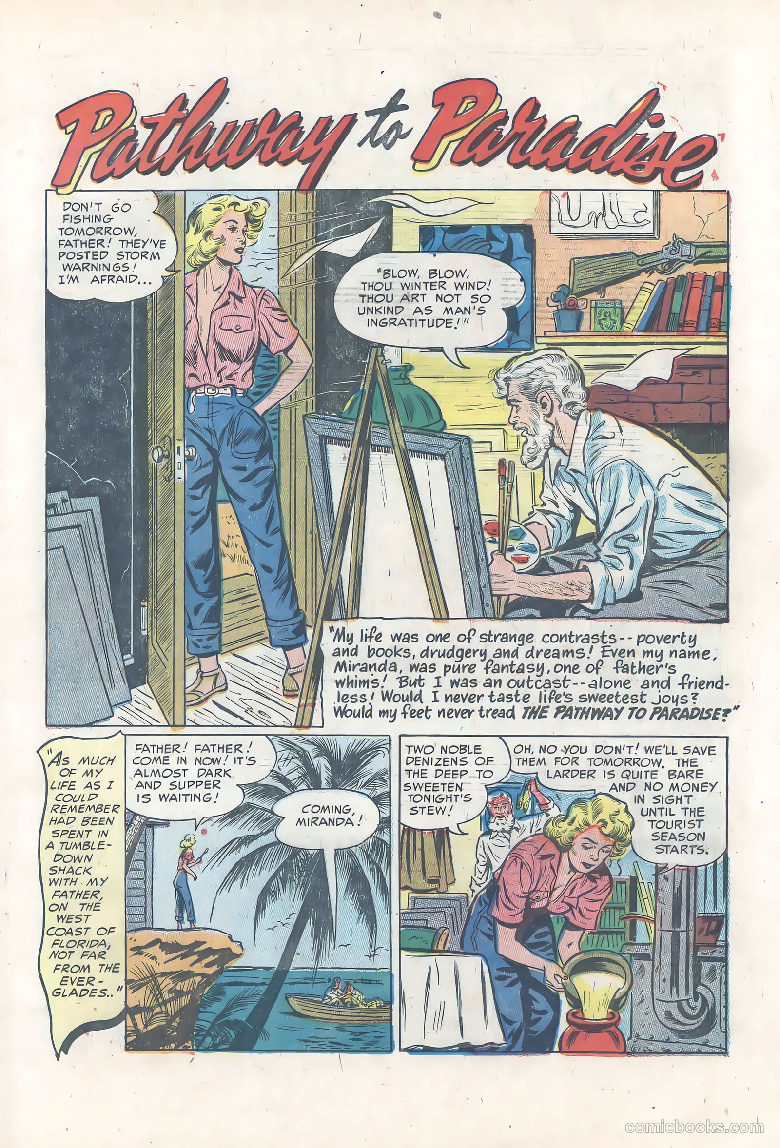 True Love Pictorial #10 (1954) — page 19 of 36