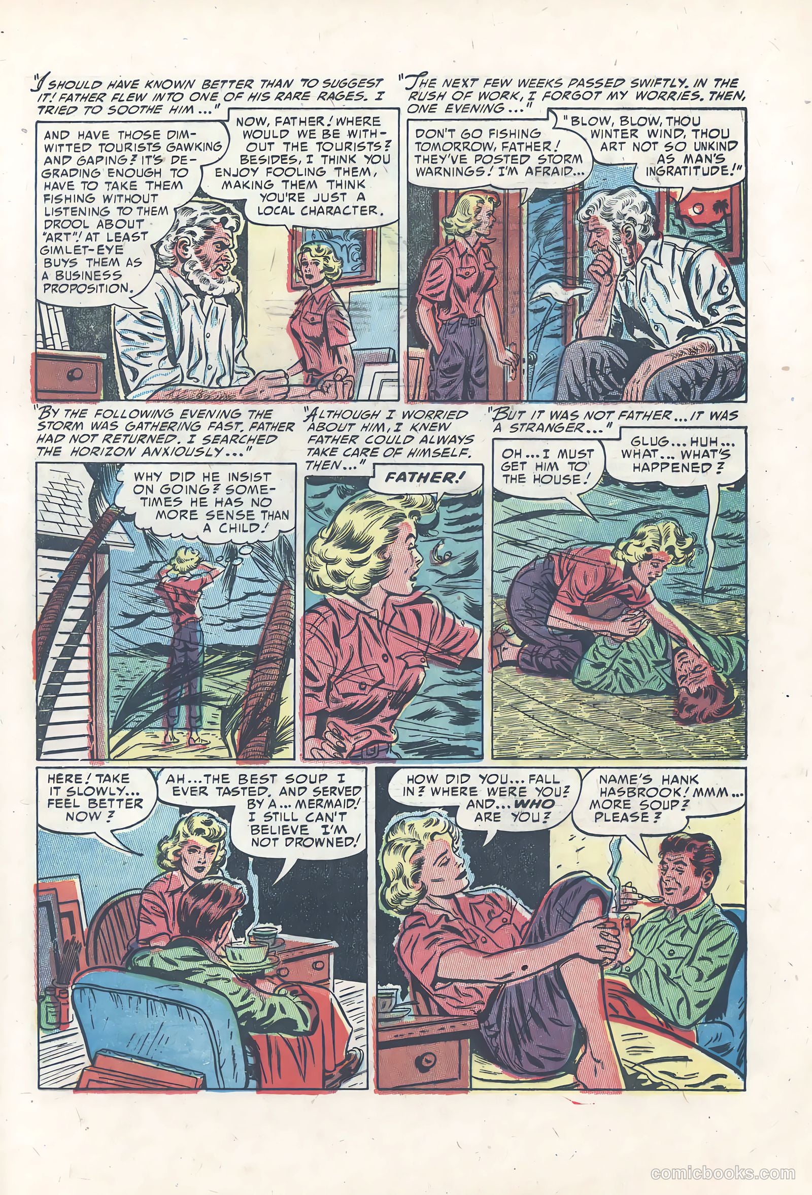 True Love Pictorial #10 (1954) — page 21 of 36