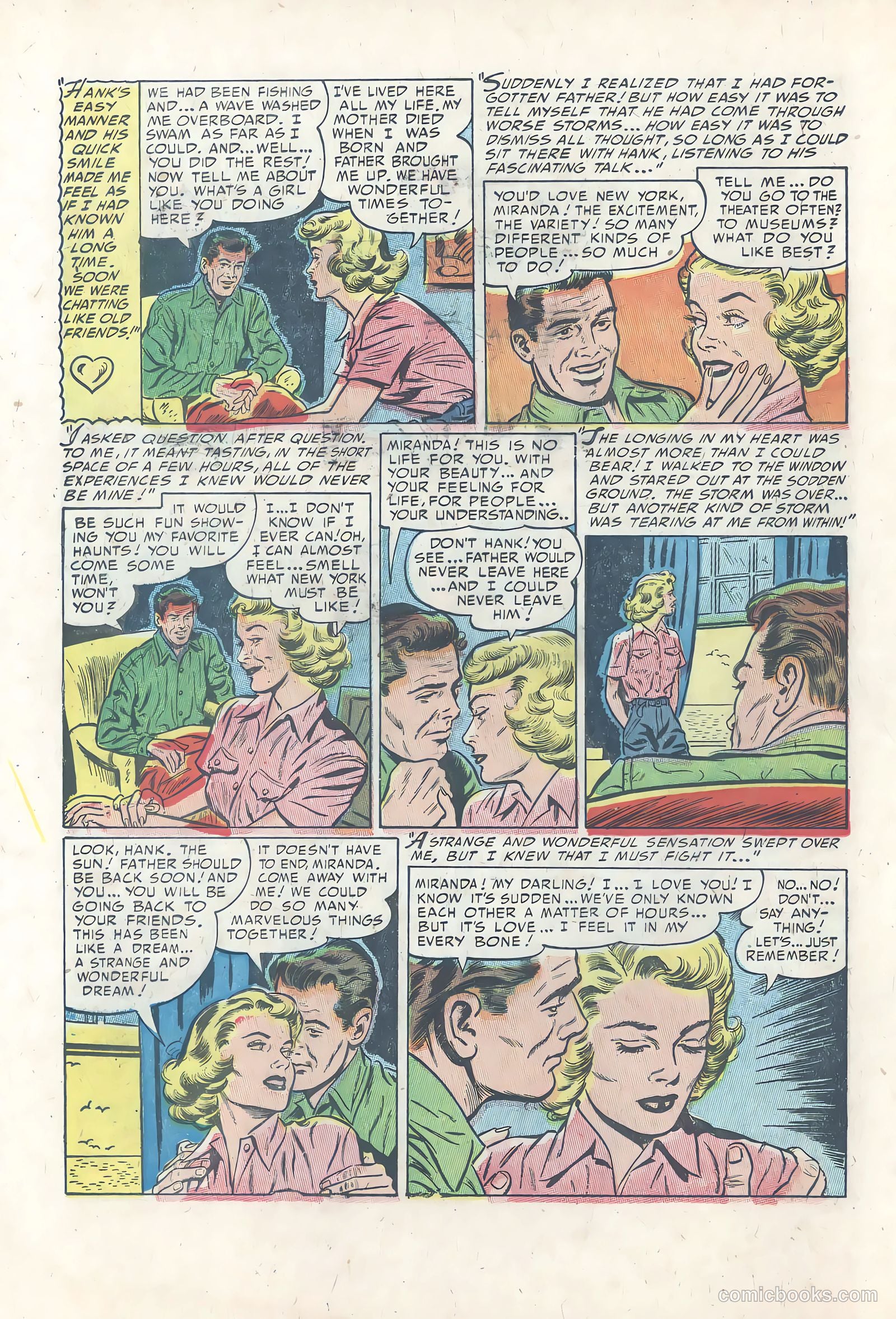 True Love Pictorial #10 (1954) — page 22 of 36