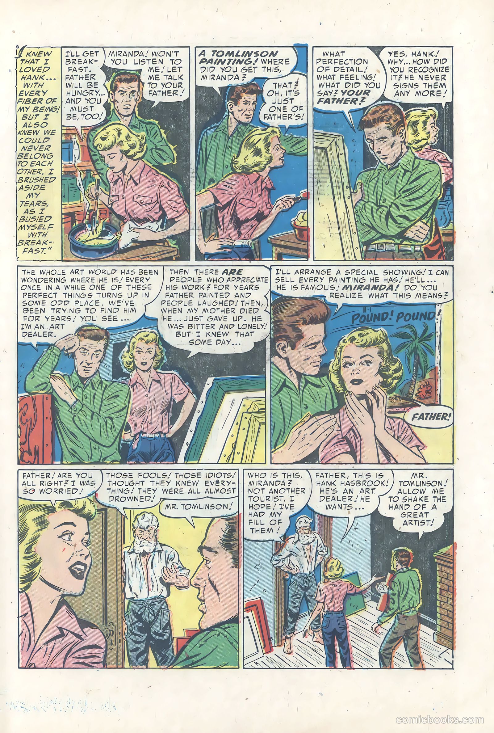 True Love Pictorial #10 (1954) — page 23 of 36
