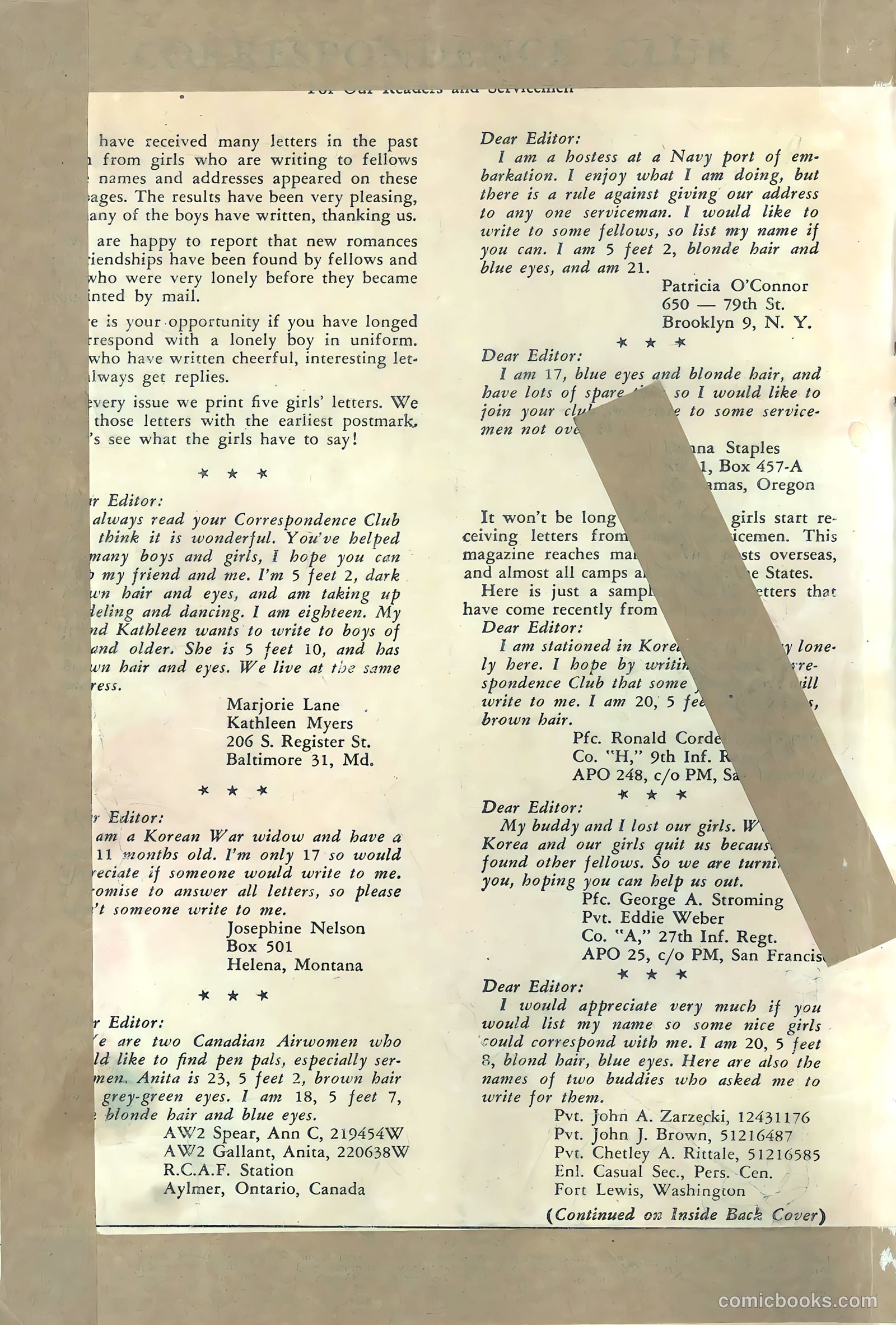 True Love Pictorial #11 (1954) — page 2 of 36