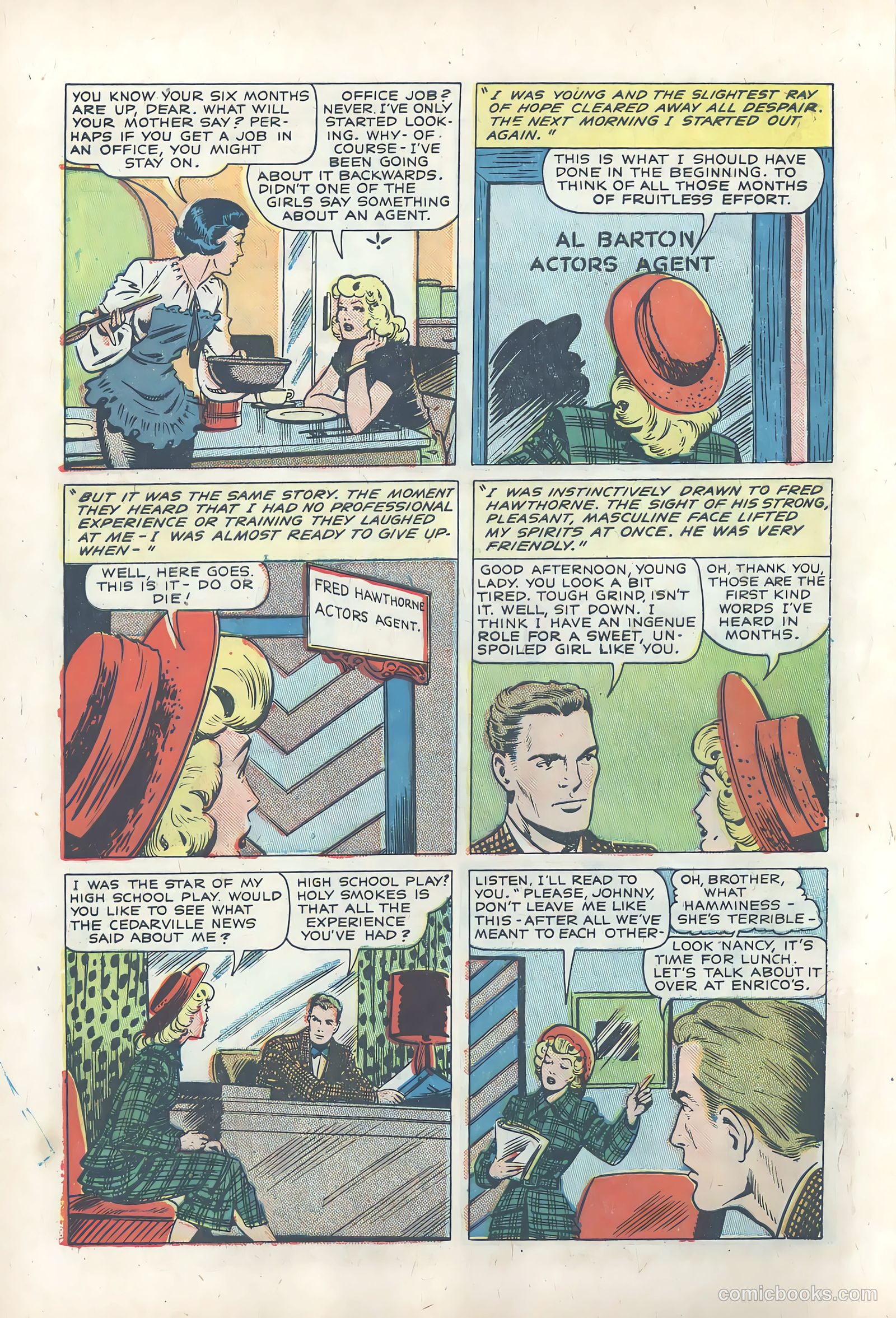 True Love Pictorial #11 (1954) — page 6 of 36