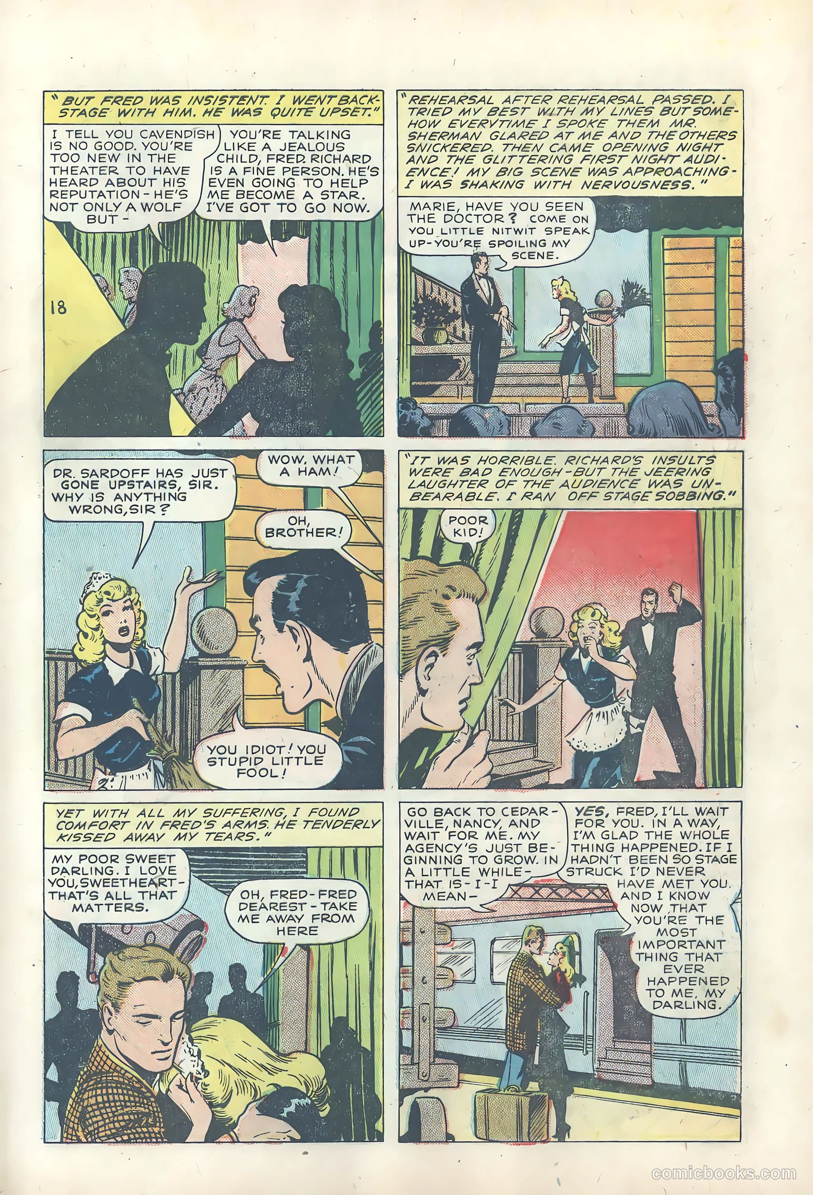 True Love Pictorial #11 (1954) — page 9 of 36
