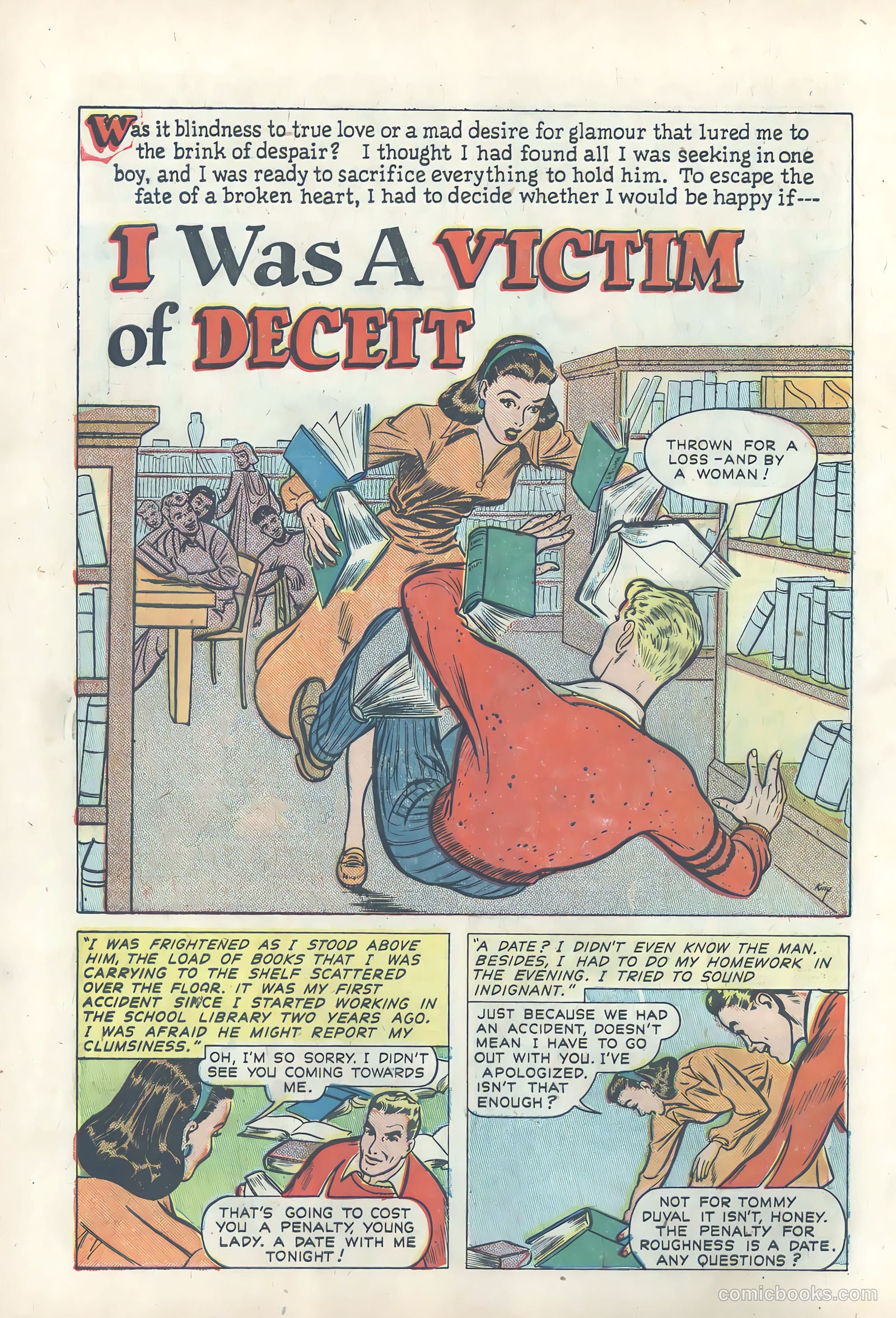 True Love Pictorial #11 (1954) — page 10 of 36