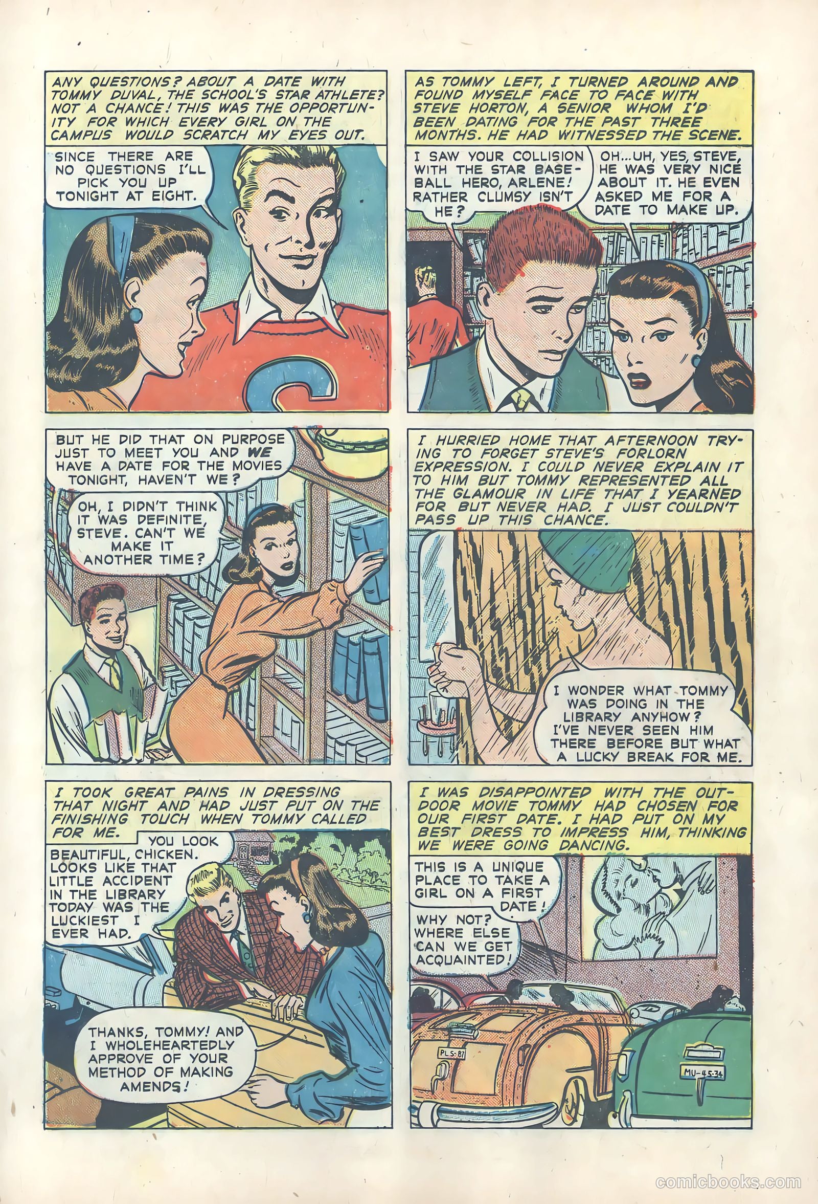 True Love Pictorial #11 (1954) — page 11 of 36