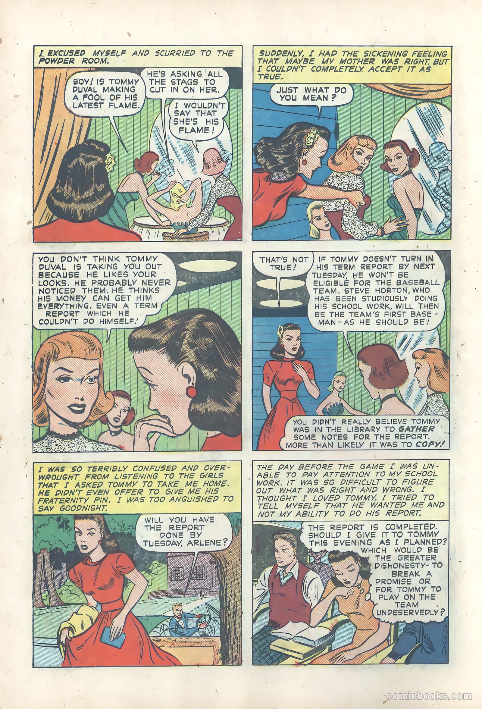 True Love Pictorial #11 (1954) — page 14 of 36