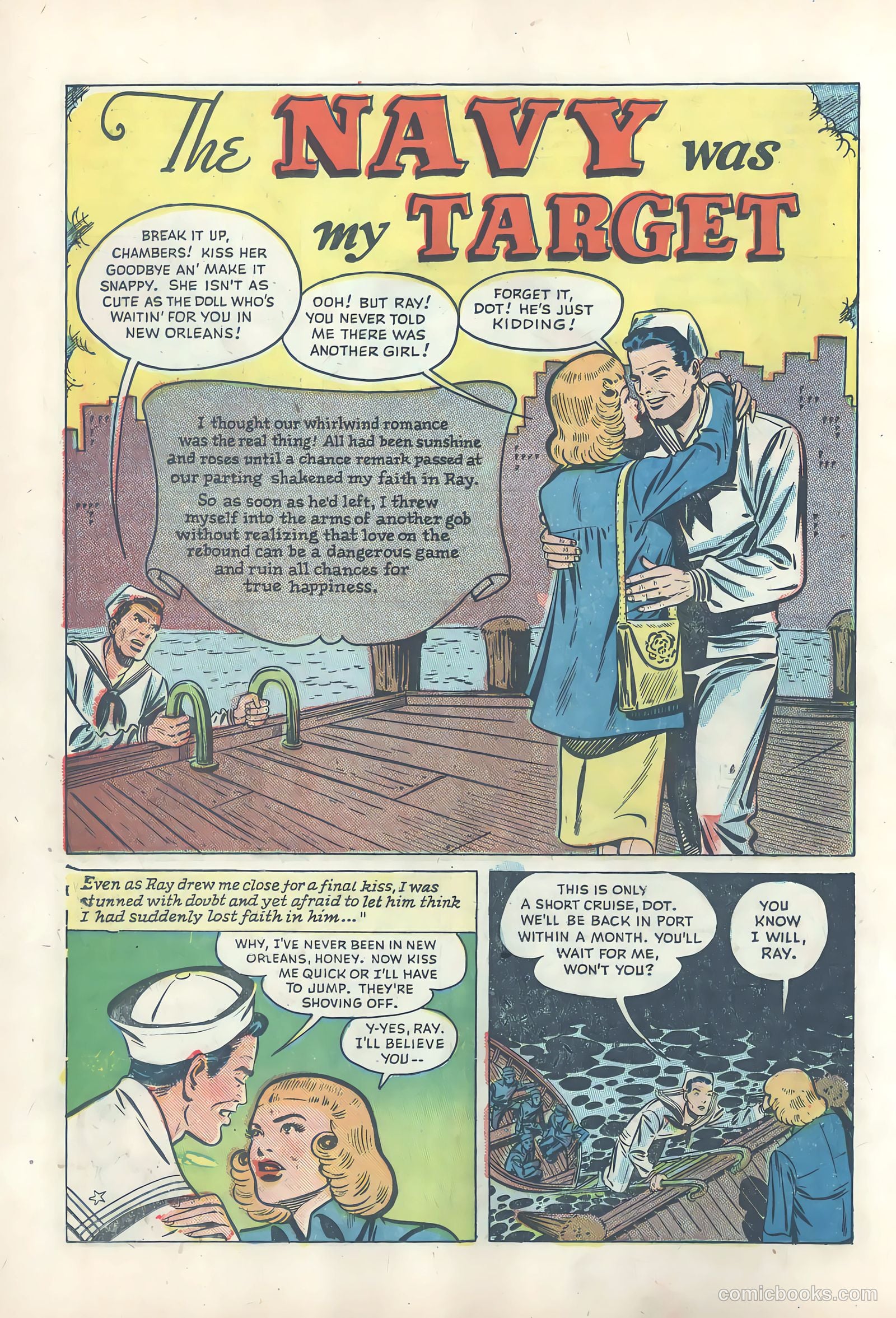 True Love Pictorial #11 (1954) — page 16 of 36