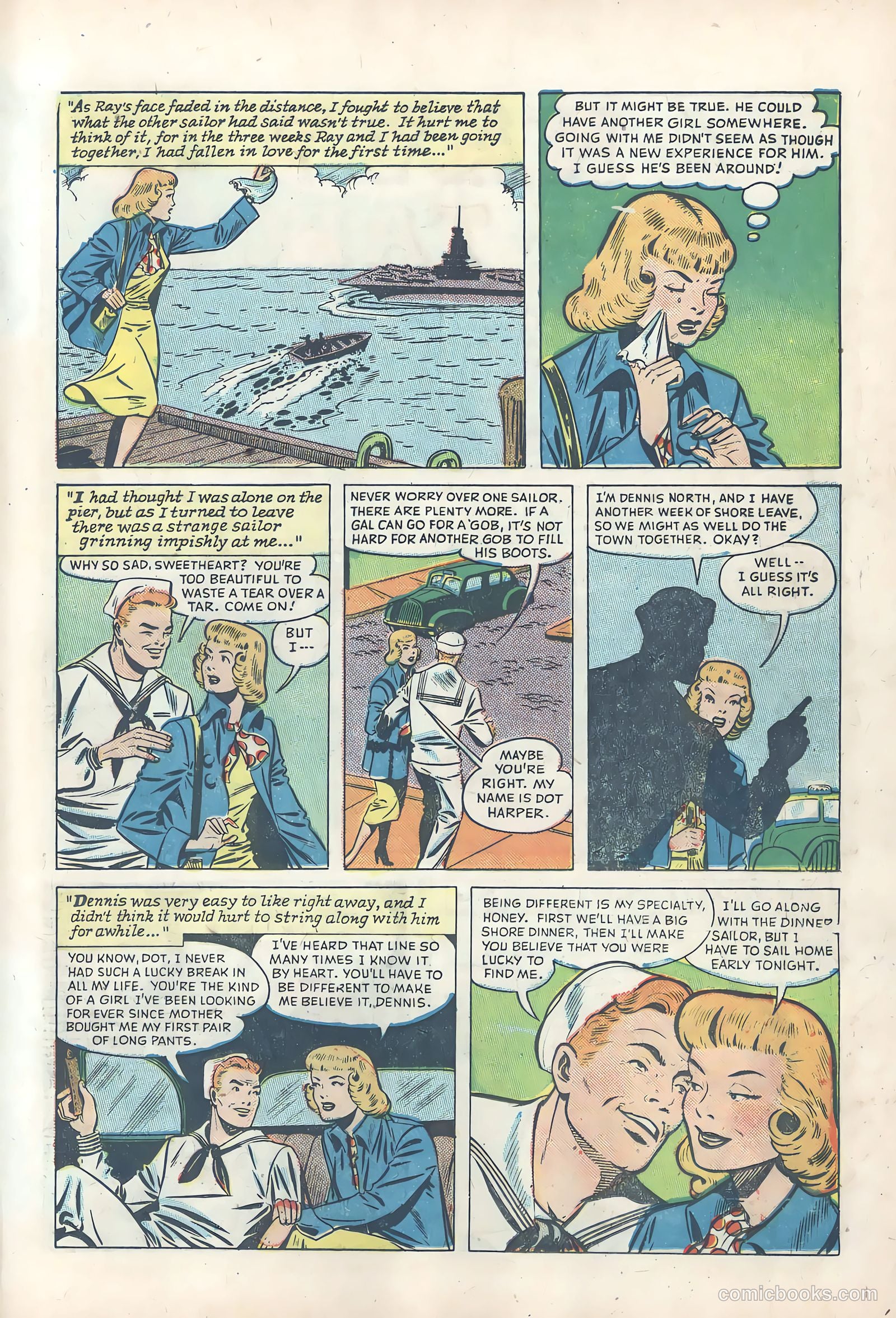 True Love Pictorial #11 (1954) — page 17 of 36