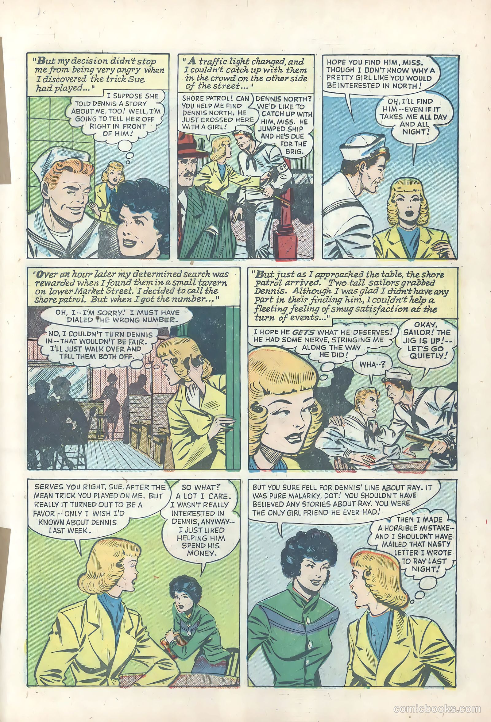 True Love Pictorial #11 (1954) — page 19 of 36